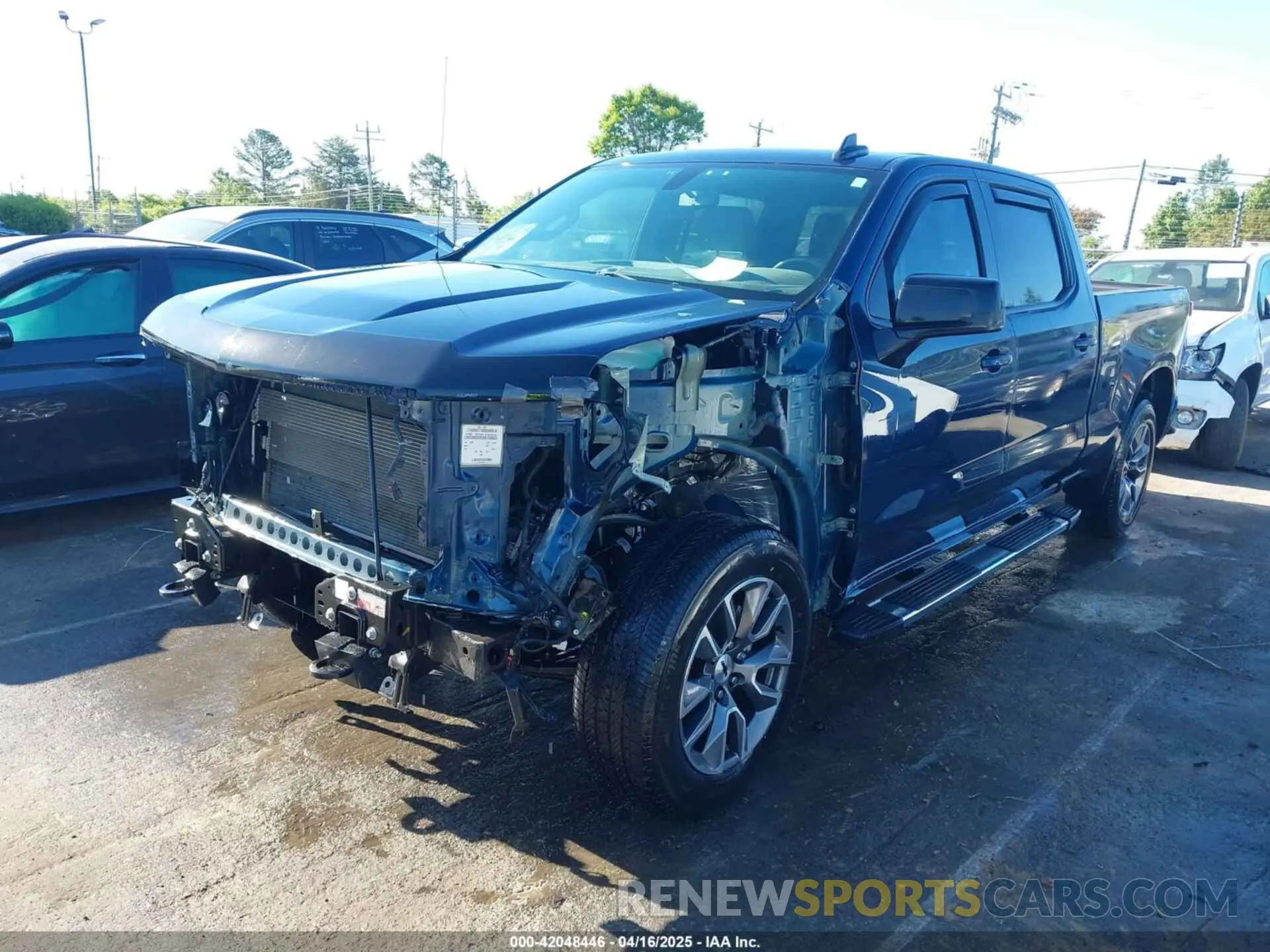 2 Photograph of a damaged car 3GCUYEED1KG240059 CHEVROLET SILVERADO 1500 2019
