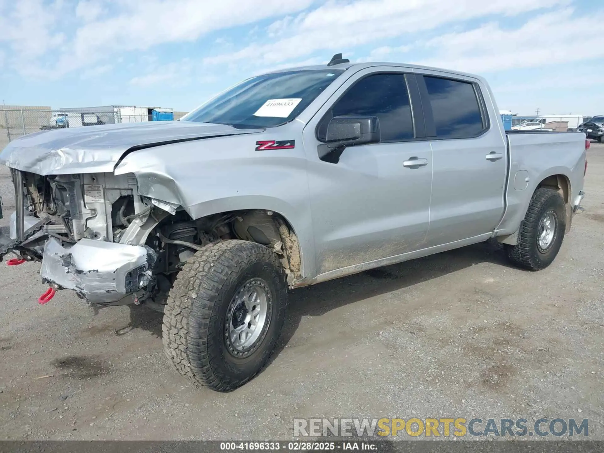 2 Photograph of a damaged car 3GCUYEED8KG117097 CHEVROLET SILVERADO 1500 2019