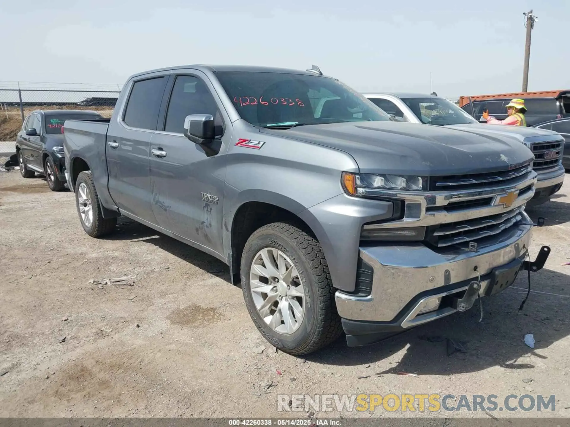 1 Photograph of a damaged car 3GCUYGED1KG265152 CHEVROLET SILVERADO 1500 2019