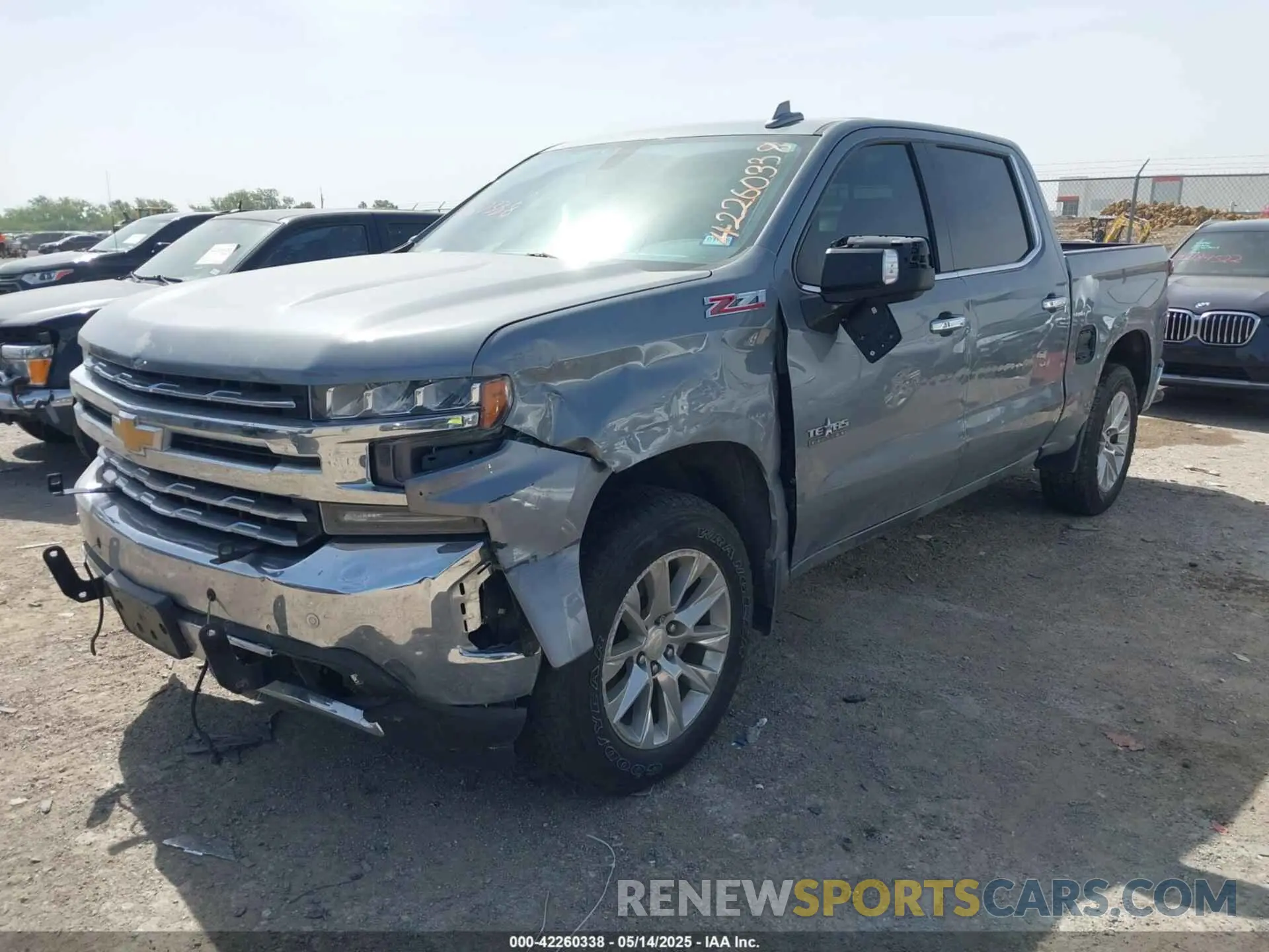 2 Photograph of a damaged car 3GCUYGED1KG265152 CHEVROLET SILVERADO 1500 2019