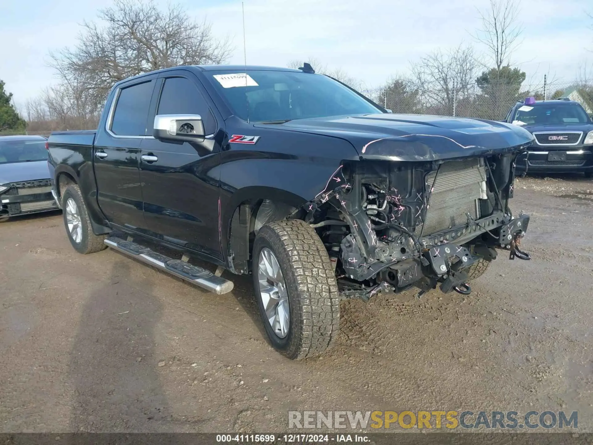 1 Photograph of a damaged car 3GCUYGED2KG252507 CHEVROLET SILVERADO 1500 2019