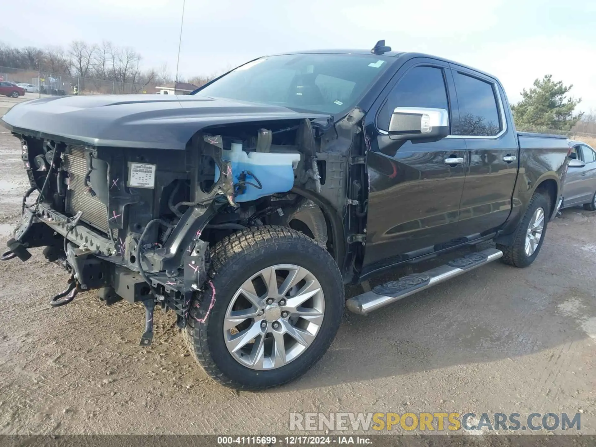 2 Photograph of a damaged car 3GCUYGED2KG252507 CHEVROLET SILVERADO 1500 2019