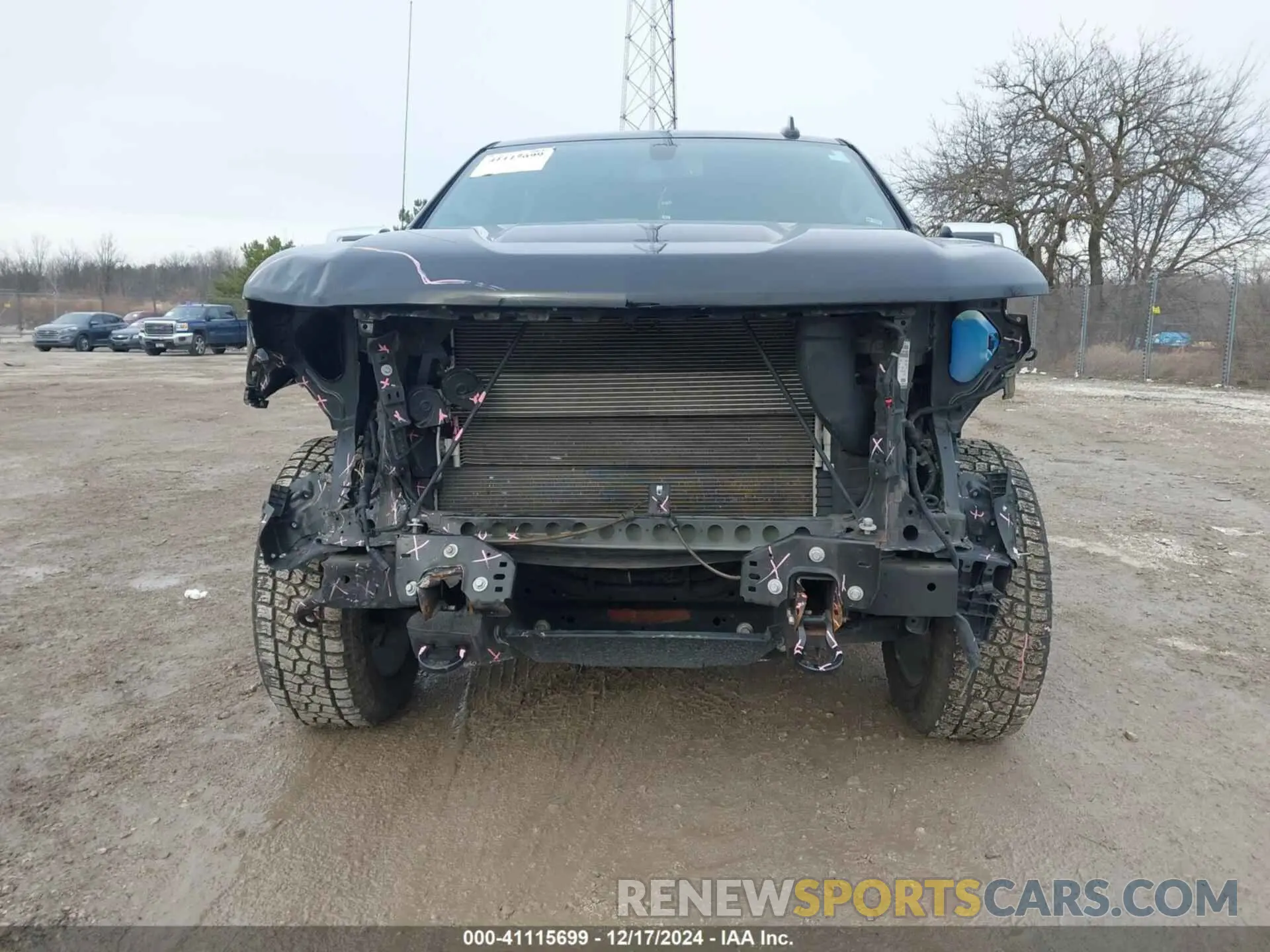 6 Photograph of a damaged car 3GCUYGED2KG252507 CHEVROLET SILVERADO 1500 2019