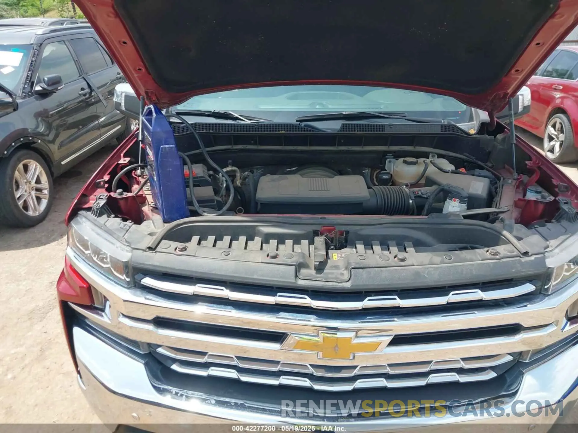 10 Photograph of a damaged car 3GCUYGED6KG201866 CHEVROLET SILVERADO 1500 2019