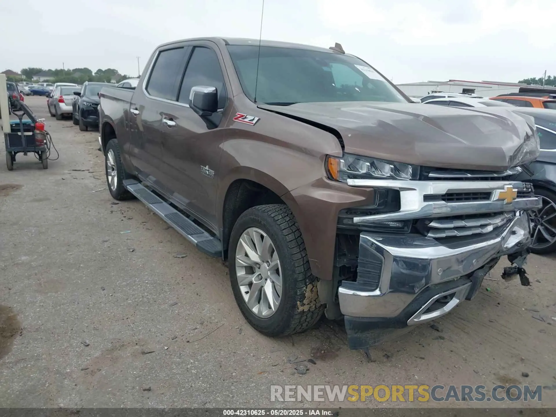 1 Photograph of a damaged car 3GCUYGED9KG190278 CHEVROLET SILVERADO 1500 2019