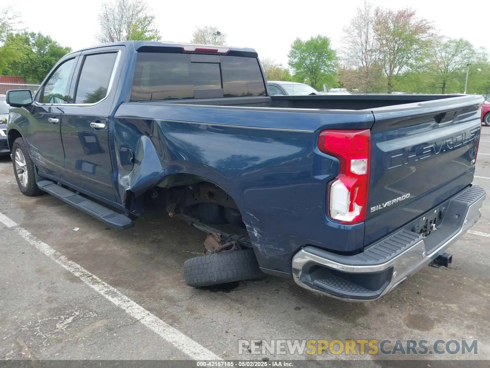 3 Photograph of a damaged car 3GCUYGED9KG254870 CHEVROLET SILVERADO 1500 2019