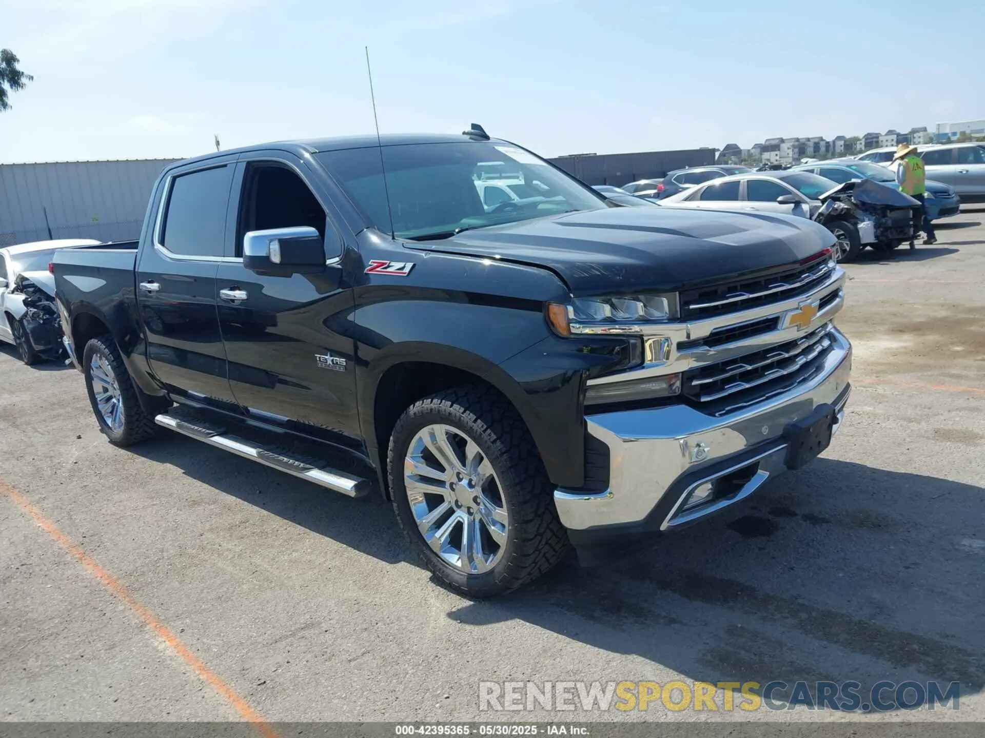 1 Photograph of a damaged car 3GCUYGEDXKG108302 CHEVROLET SILVERADO 1500 2019