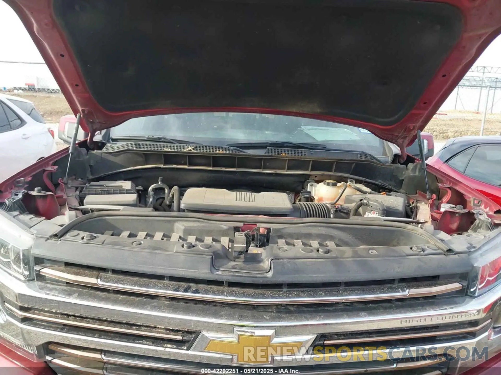 10 Photograph of a damaged car 3GCUYHED4KG141754 CHEVROLET SILVERADO 1500 2019