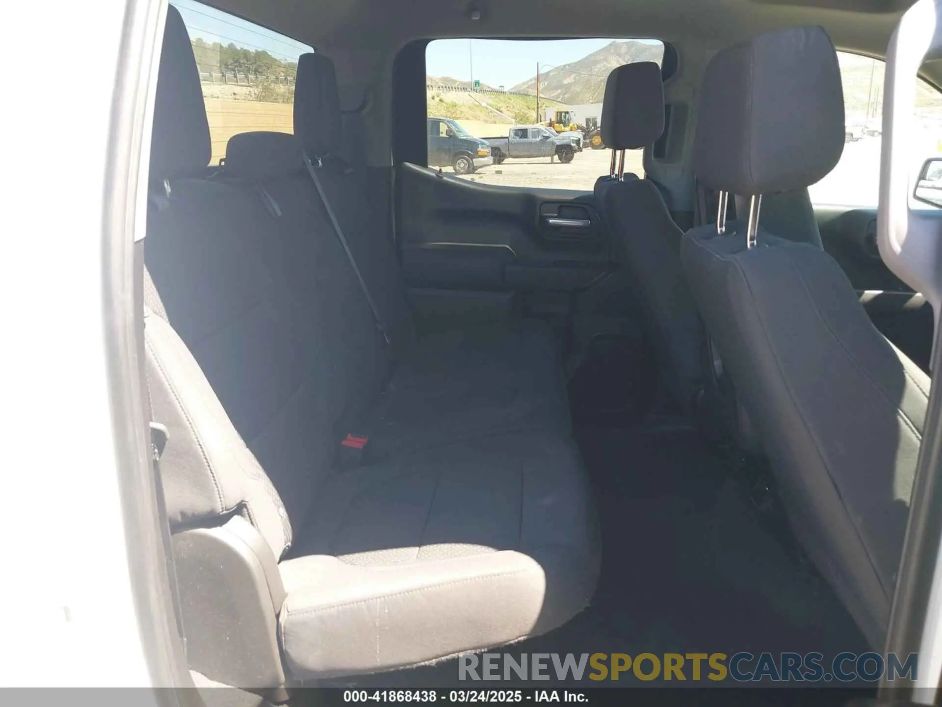 8 Photograph of a damaged car 1GCPWBEH1LZ296153 CHEVROLET SILVERADO 1500 2020