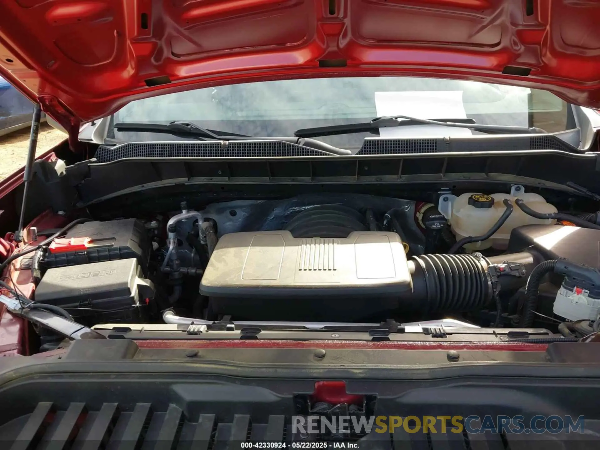 10 Photograph of a damaged car 1GCPWBEH2LZ125962 CHEVROLET SILVERADO 1500 2020