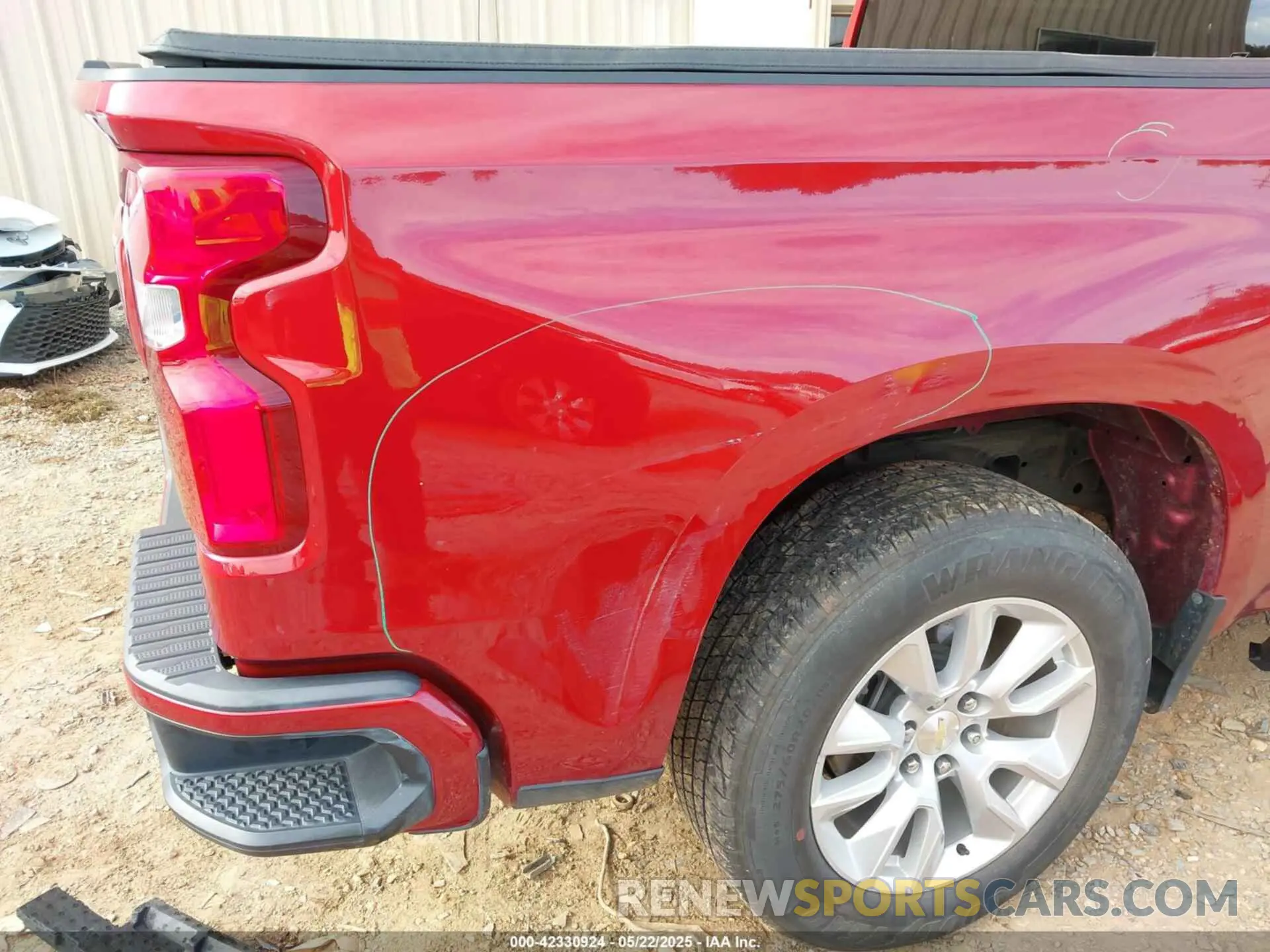 6 Photograph of a damaged car 1GCPWBEH2LZ125962 CHEVROLET SILVERADO 1500 2020
