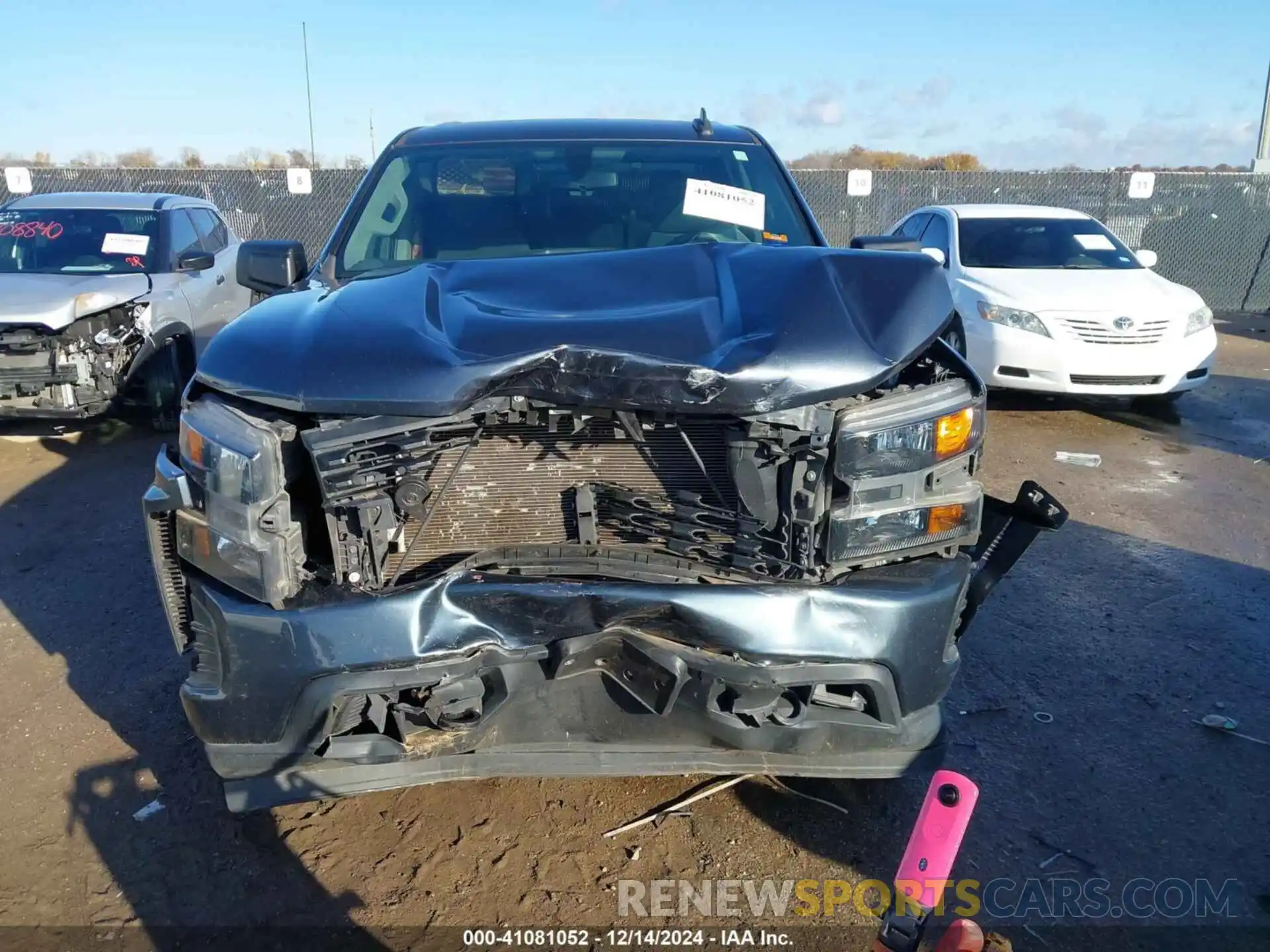 11 Photograph of a damaged car 1GCPWBEH4LZ351887 CHEVROLET SILVERADO 1500 2020