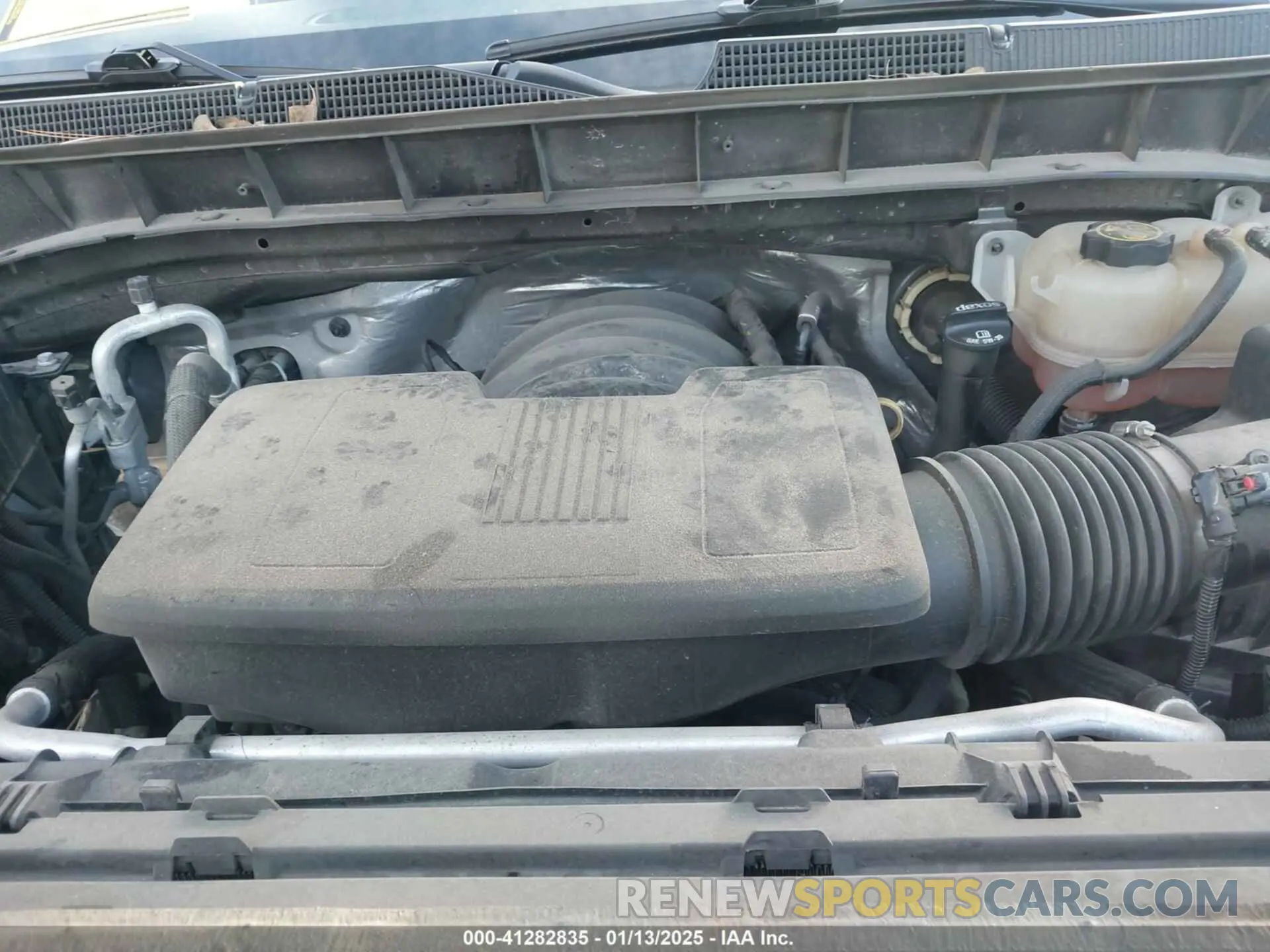 10 Photograph of a damaged car 1GCPWBEHXLZ183253 CHEVROLET SILVERADO 1500 2020