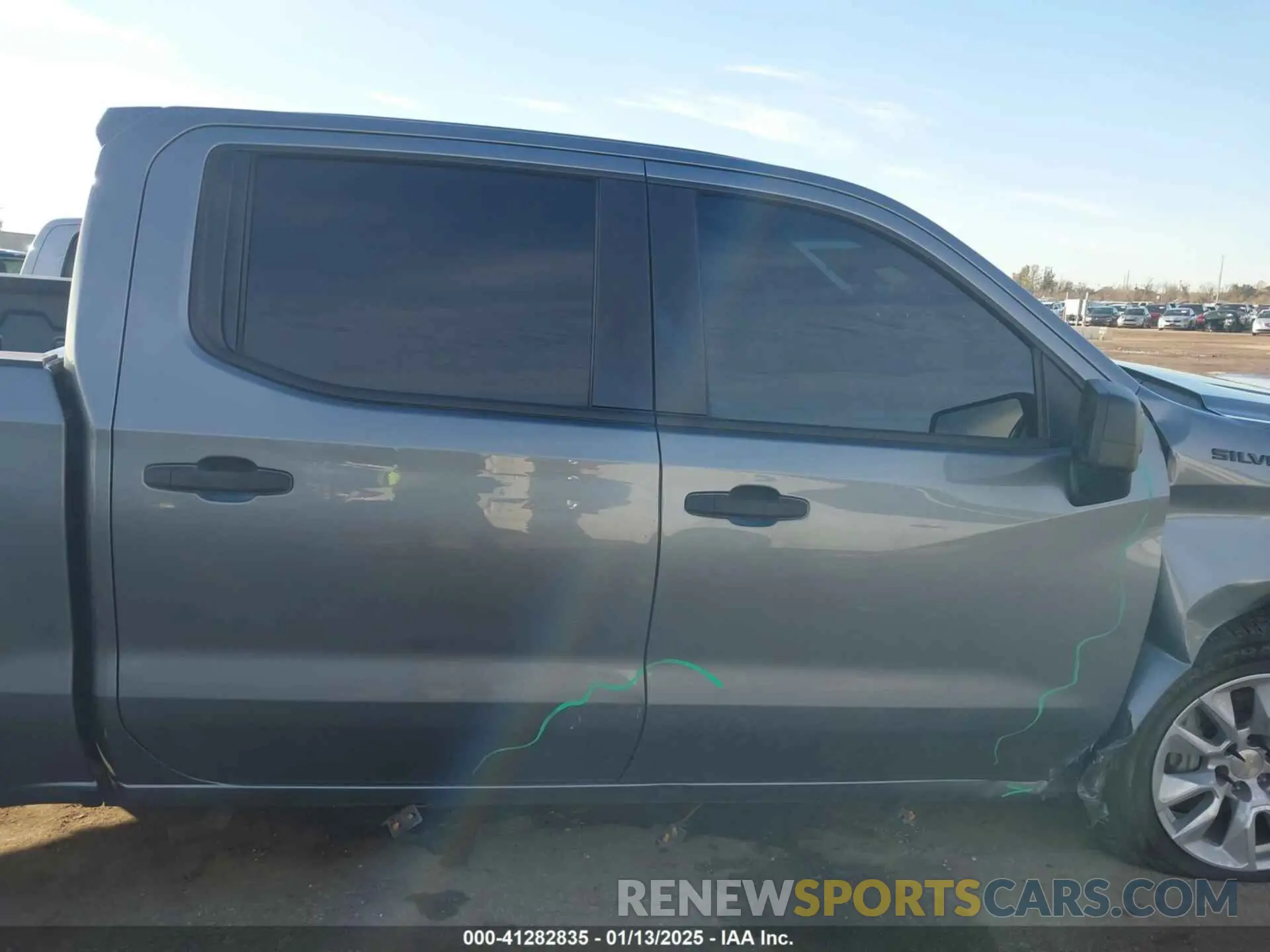 13 Photograph of a damaged car 1GCPWBEHXLZ183253 CHEVROLET SILVERADO 1500 2020