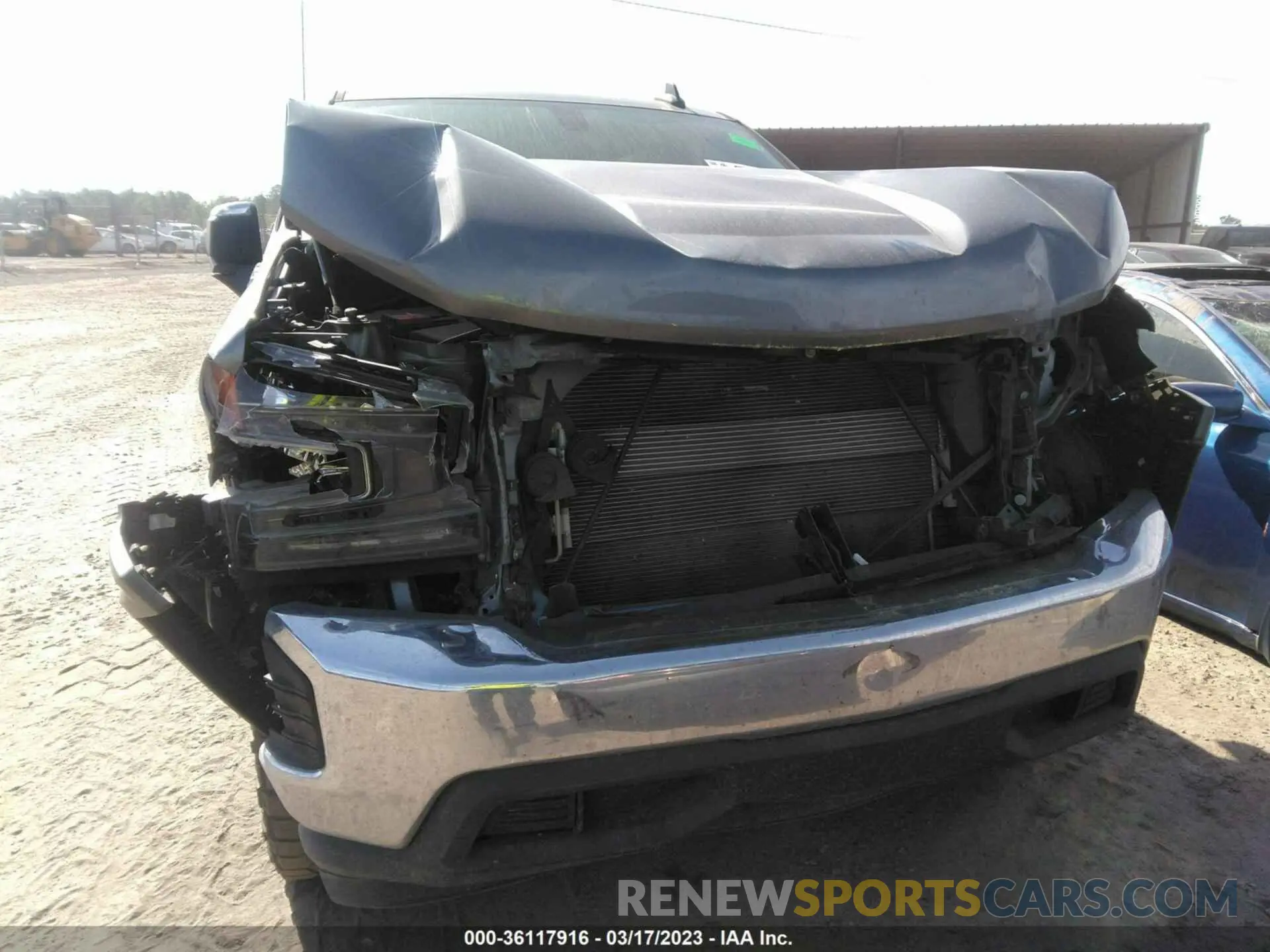 6 Photograph of a damaged car 1GCPWCED1LZ135742 CHEVROLET SILVERADO 1500 2020