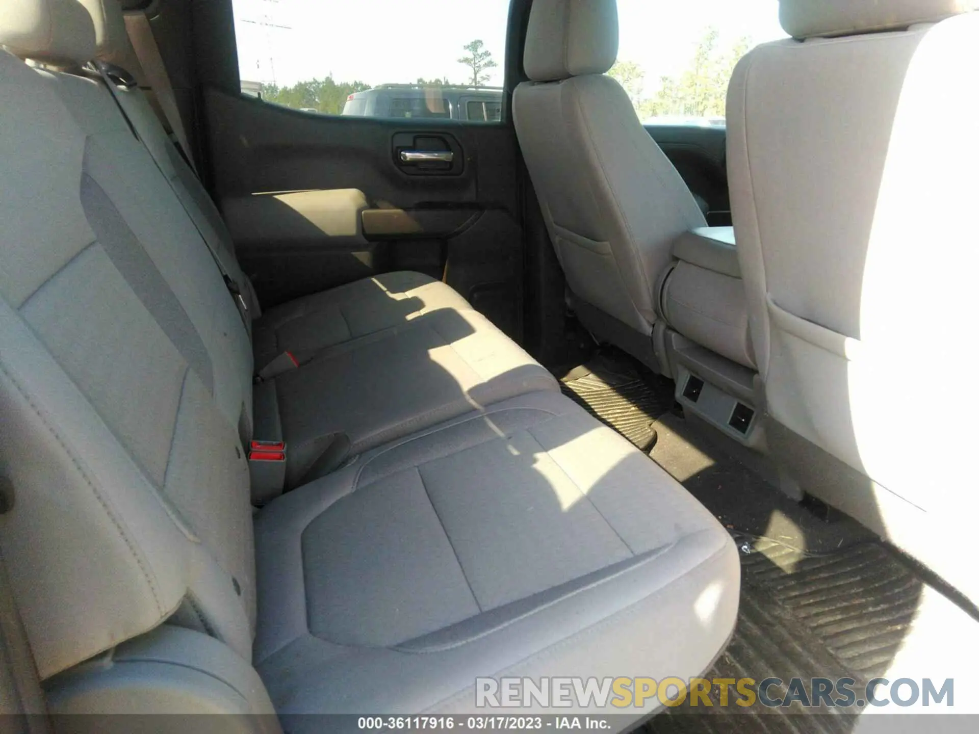 8 Photograph of a damaged car 1GCPWCED1LZ135742 CHEVROLET SILVERADO 1500 2020
