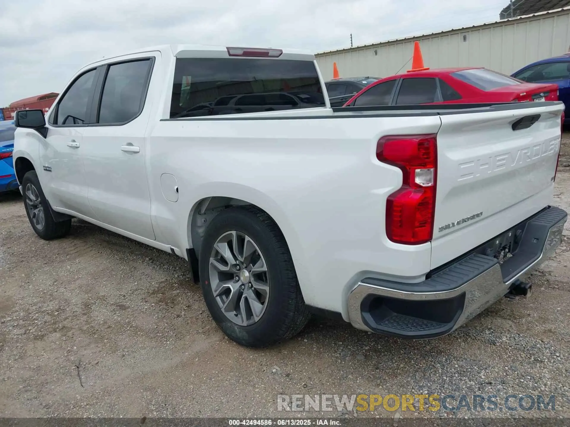 3 Photograph of a damaged car 1GCPWCED1LZ282269 CHEVROLET SILVERADO 1500 2020