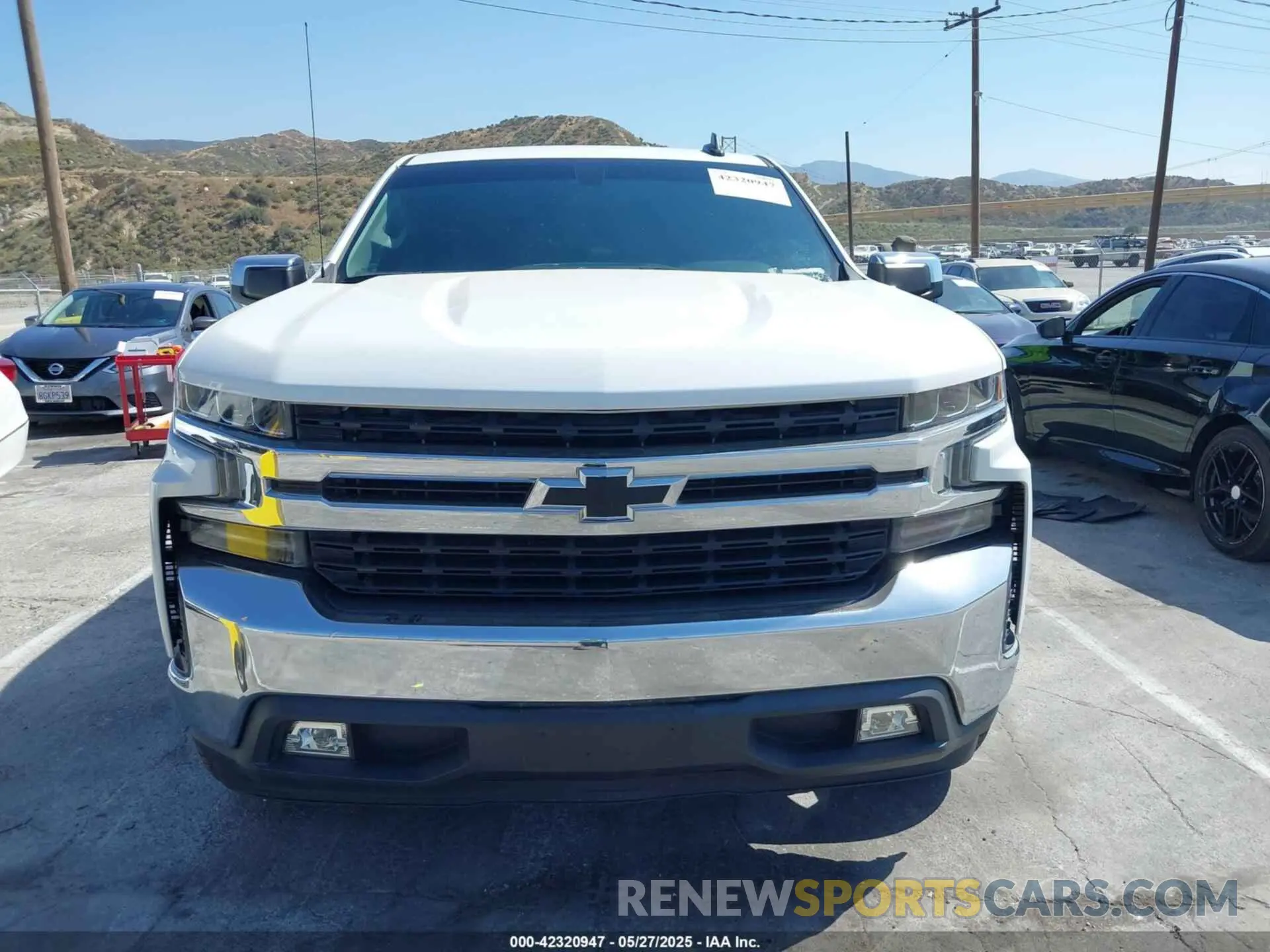 12 Photograph of a damaged car 1GCPWCED3LZ172646 CHEVROLET SILVERADO 1500 2020