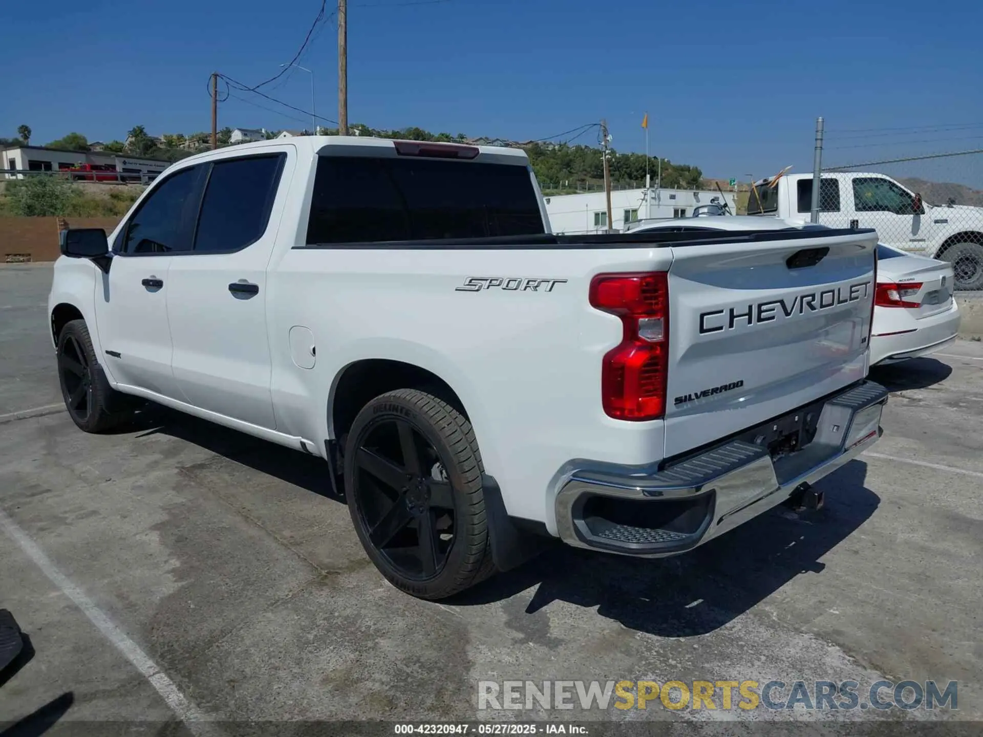 3 Photograph of a damaged car 1GCPWCED3LZ172646 CHEVROLET SILVERADO 1500 2020