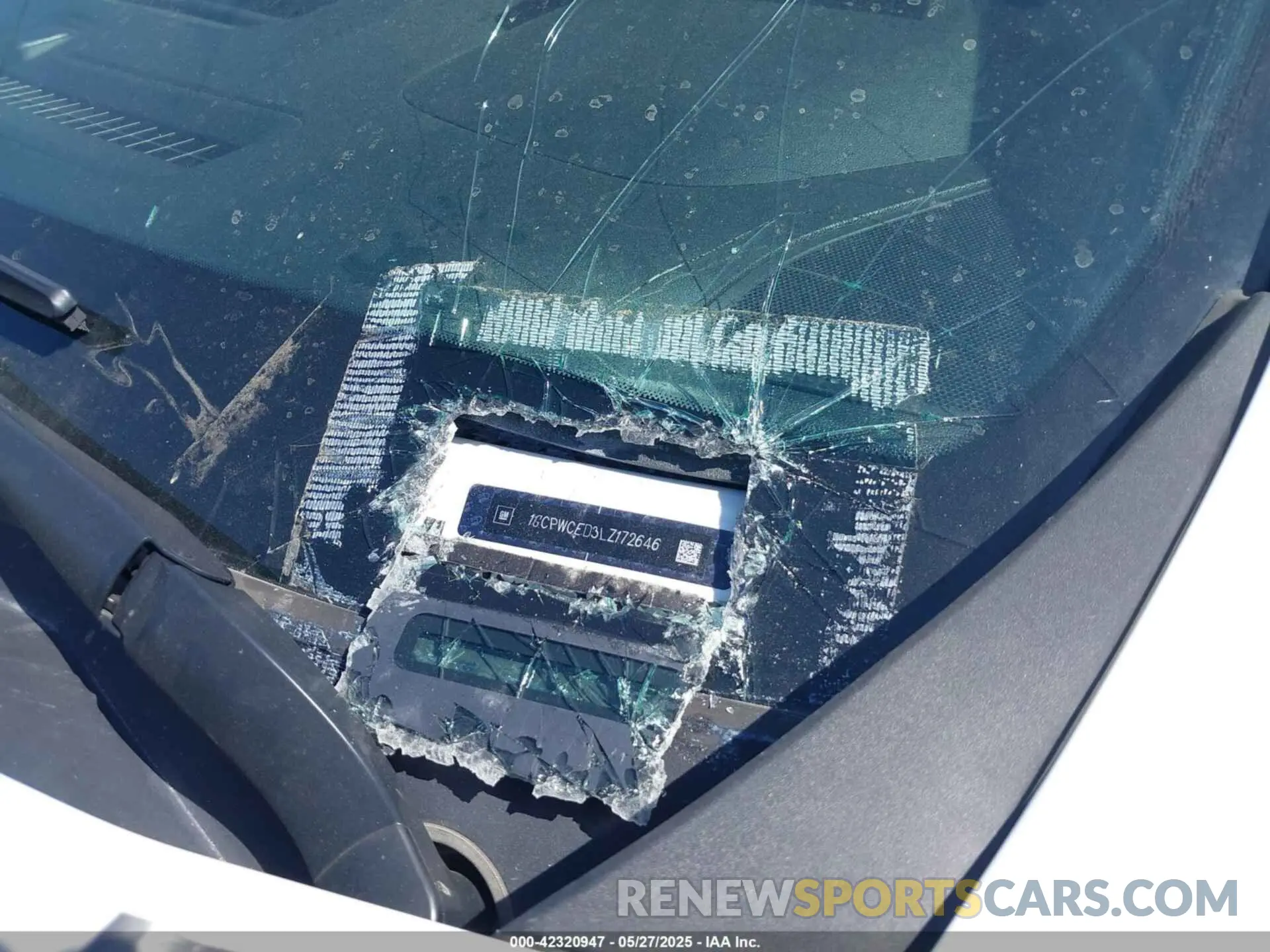 6 Photograph of a damaged car 1GCPWCED3LZ172646 CHEVROLET SILVERADO 1500 2020