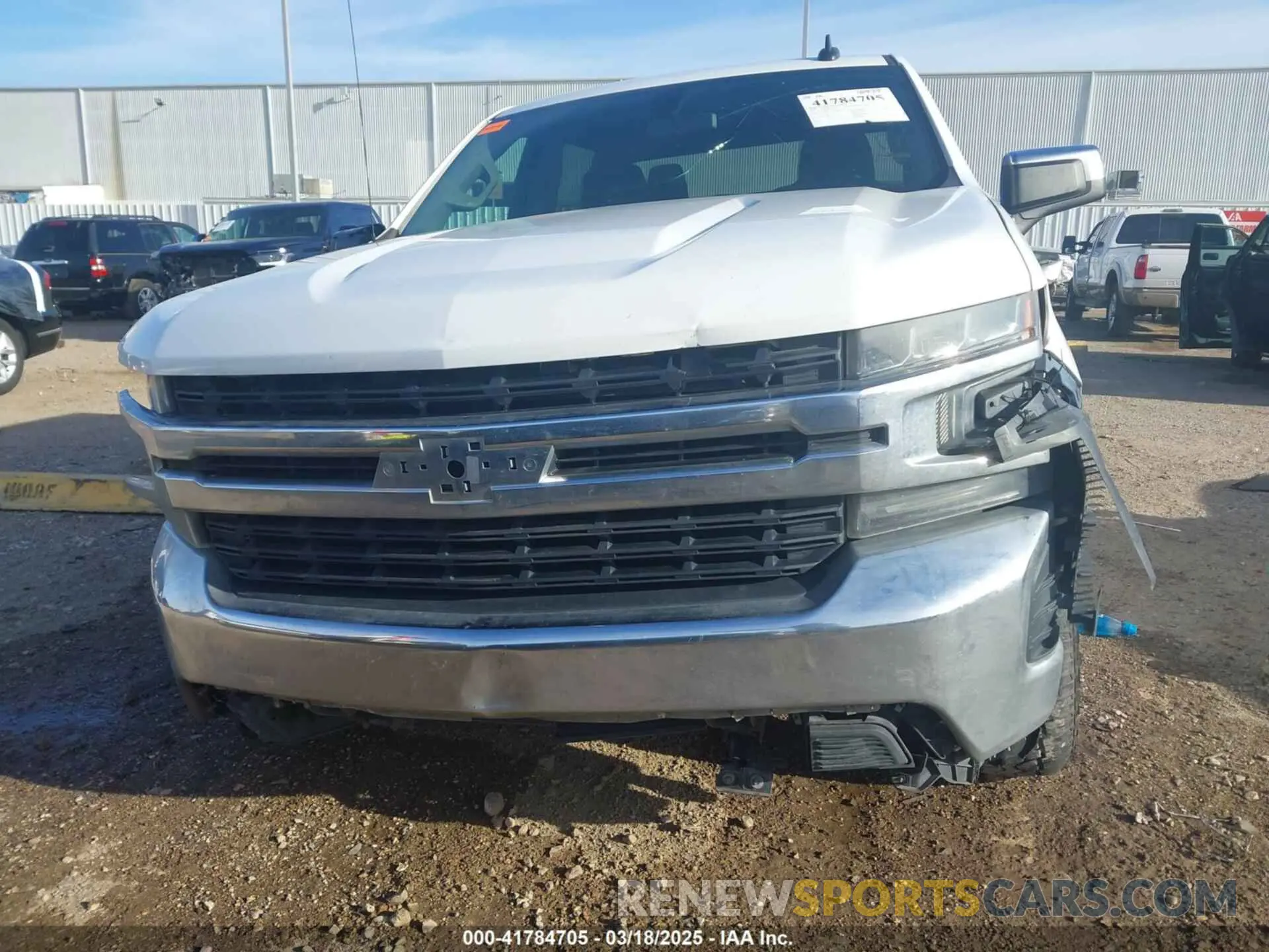 13 Photograph of a damaged car 1GCPWCED8LZ252315 CHEVROLET SILVERADO 1500 2020