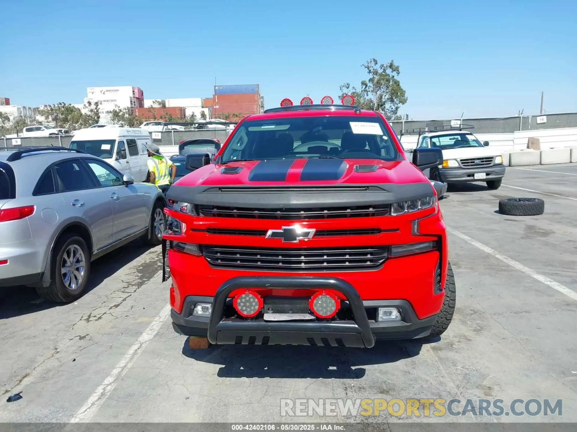 12 Photograph of a damaged car 1GCPWDEK2LZ328082 CHEVROLET SILVERADO 1500 2020