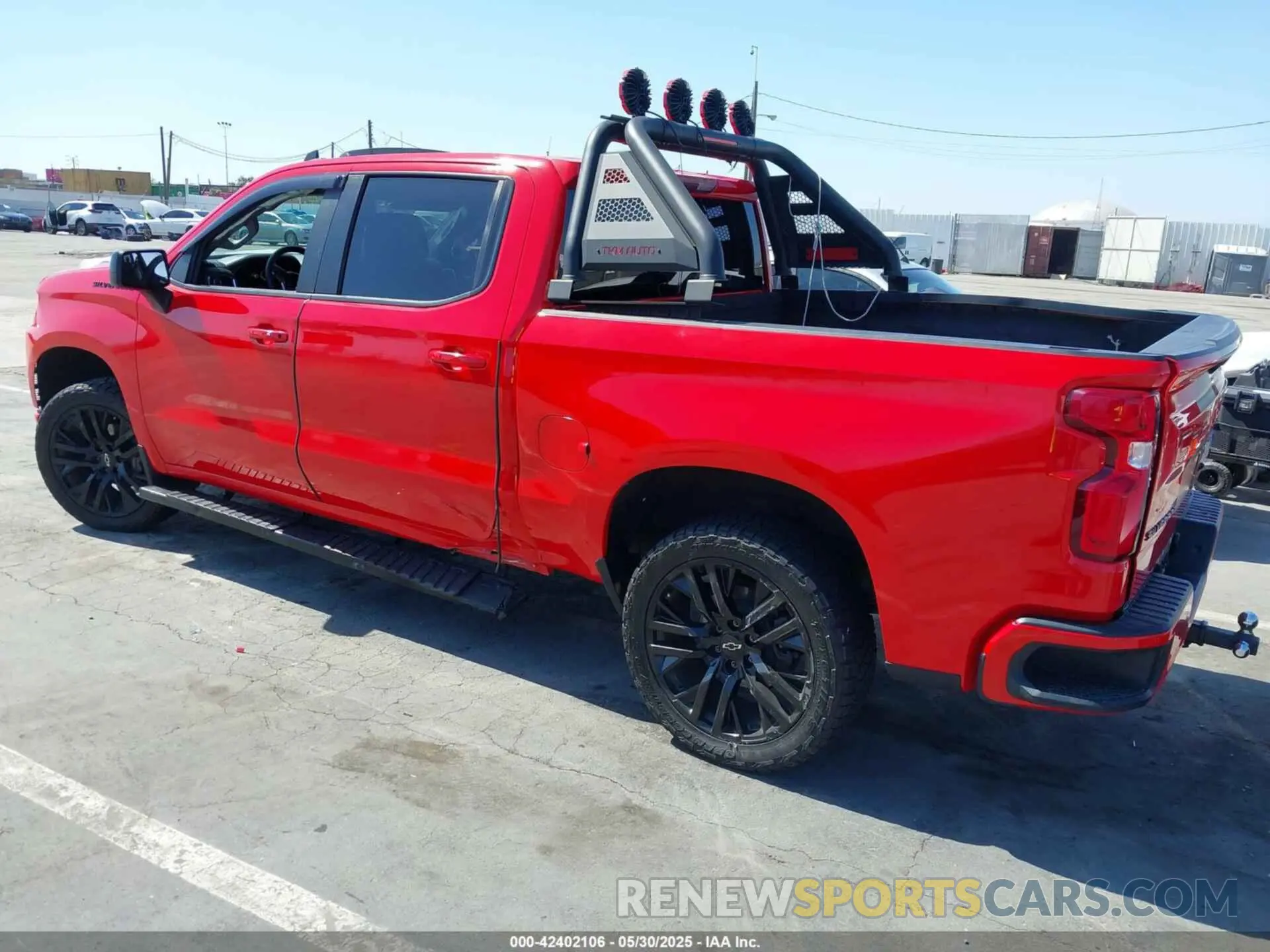 3 Photograph of a damaged car 1GCPWDEK2LZ328082 CHEVROLET SILVERADO 1500 2020
