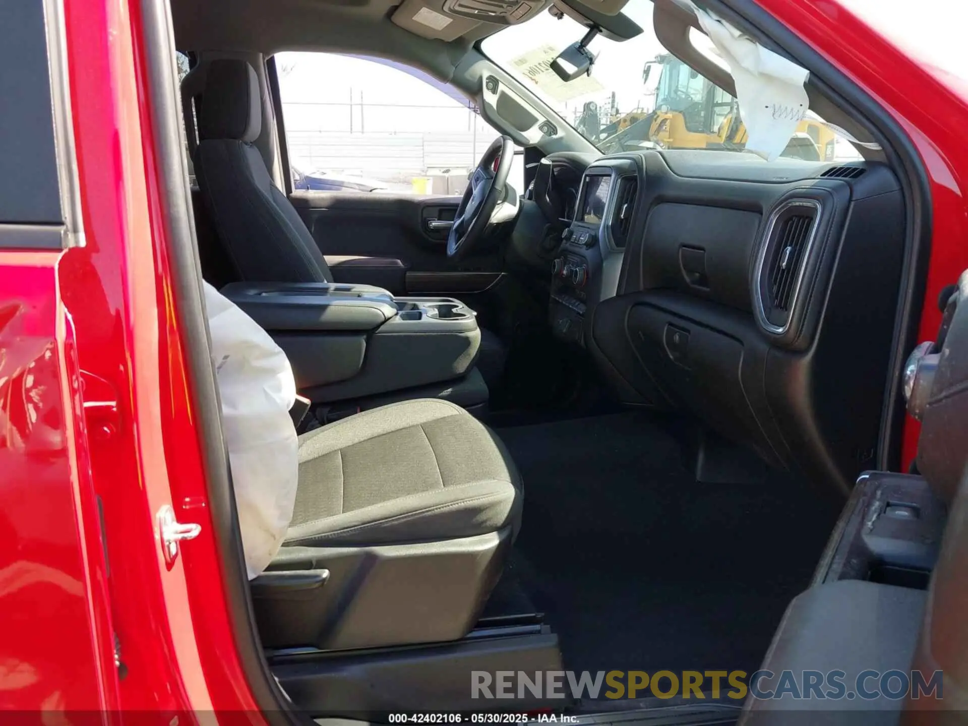 5 Photograph of a damaged car 1GCPWDEK2LZ328082 CHEVROLET SILVERADO 1500 2020