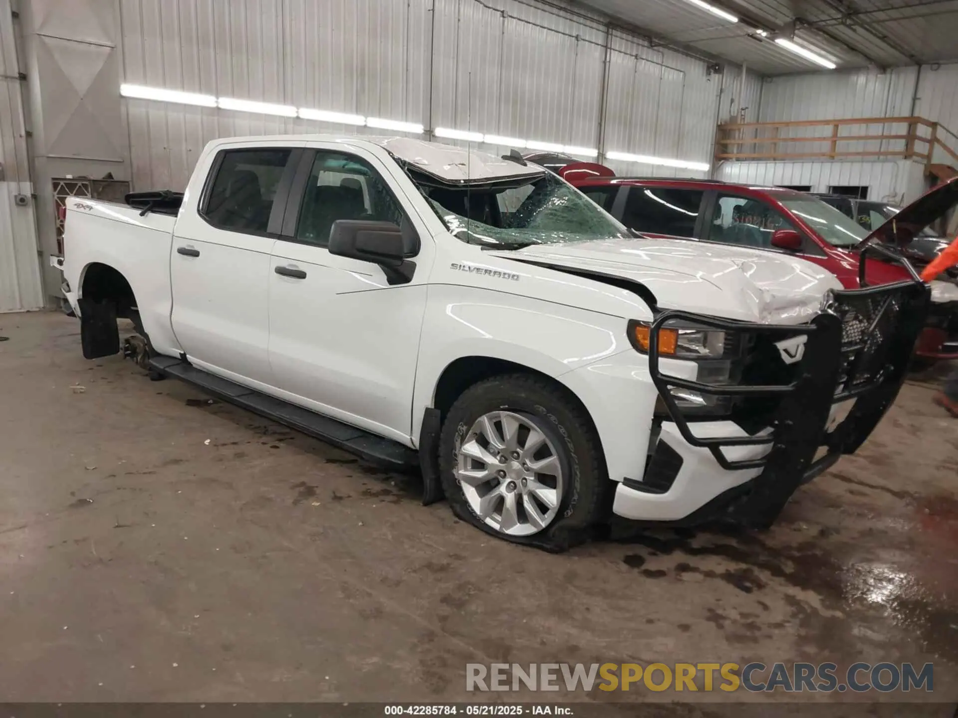 1 Photograph of a damaged car 1GCPYBEK2LZ244858 CHEVROLET SILVERADO 1500 2020