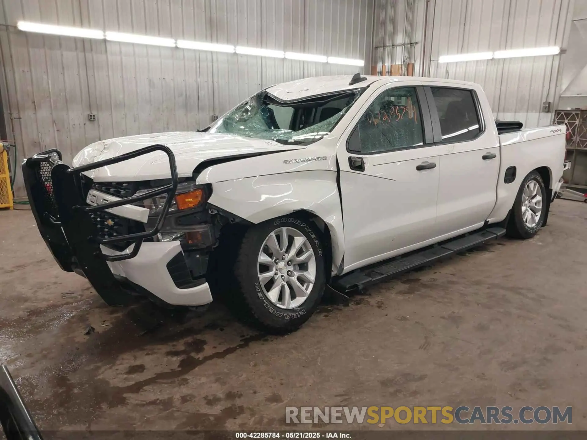2 Photograph of a damaged car 1GCPYBEK2LZ244858 CHEVROLET SILVERADO 1500 2020