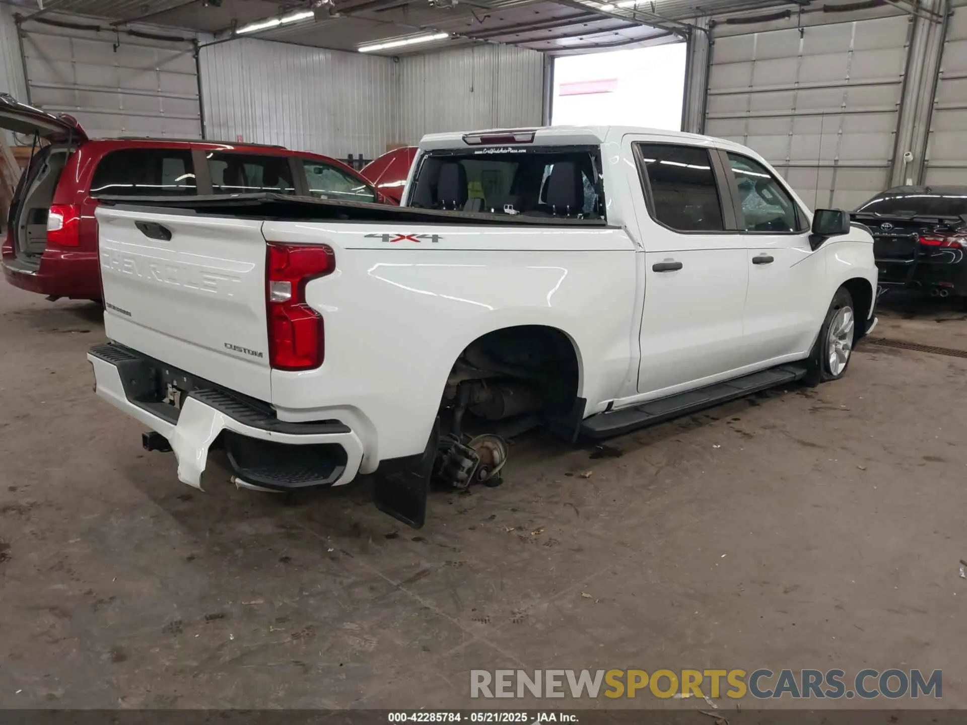 4 Photograph of a damaged car 1GCPYBEK2LZ244858 CHEVROLET SILVERADO 1500 2020
