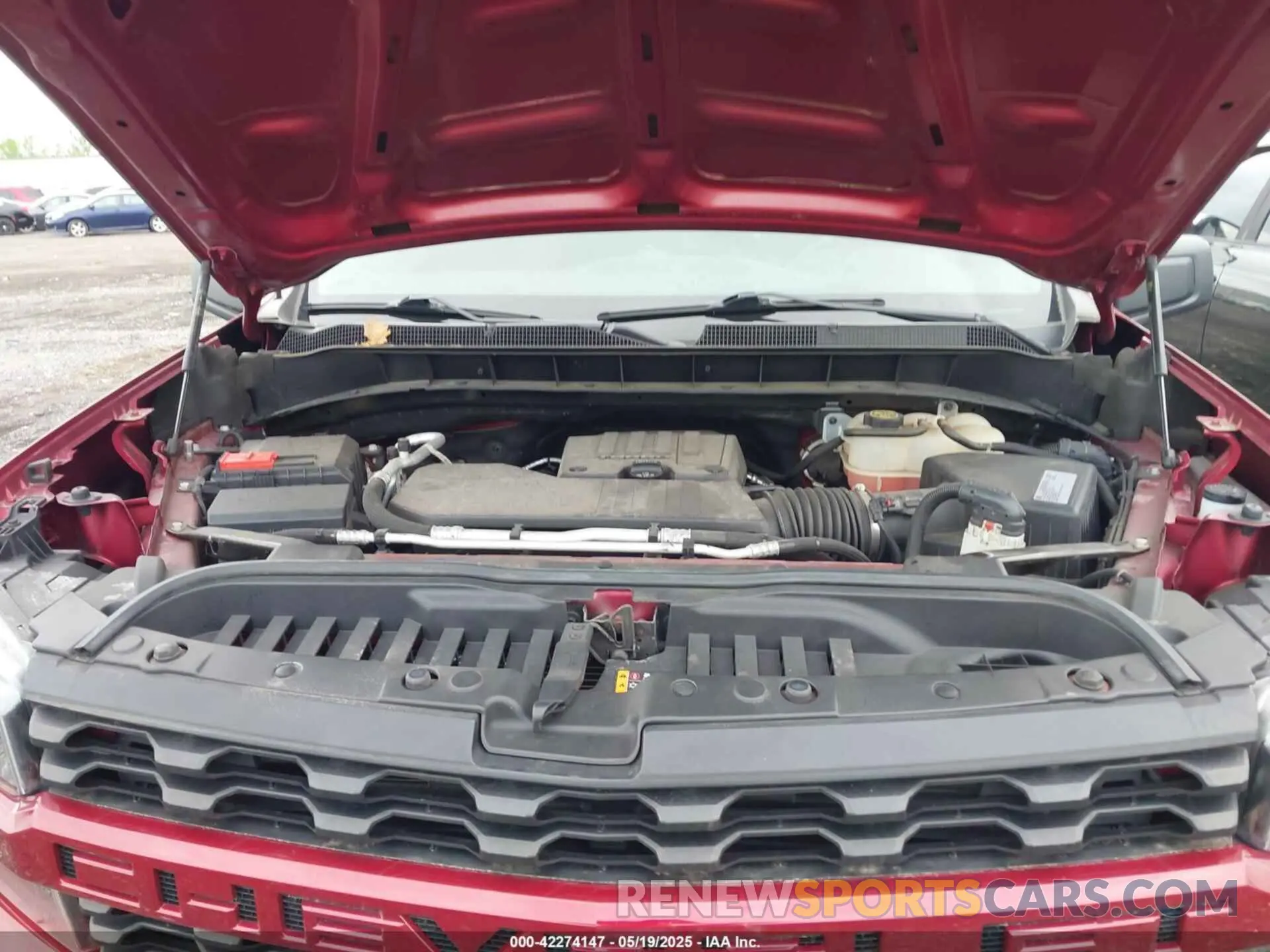 10 Photograph of a damaged car 1GCPYBEK7LZ310563 CHEVROLET SILVERADO 1500 2020