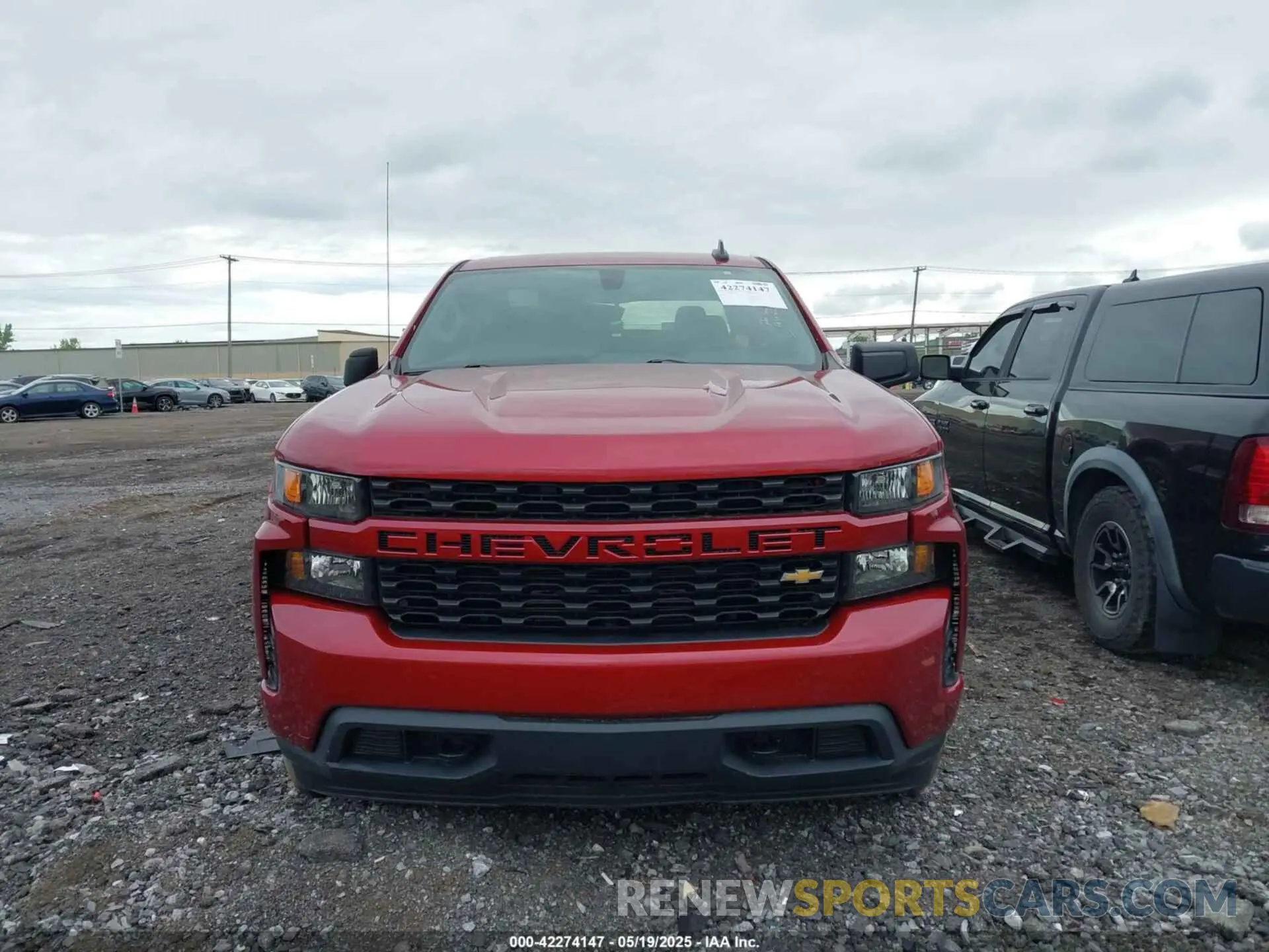 13 Photograph of a damaged car 1GCPYBEK7LZ310563 CHEVROLET SILVERADO 1500 2020