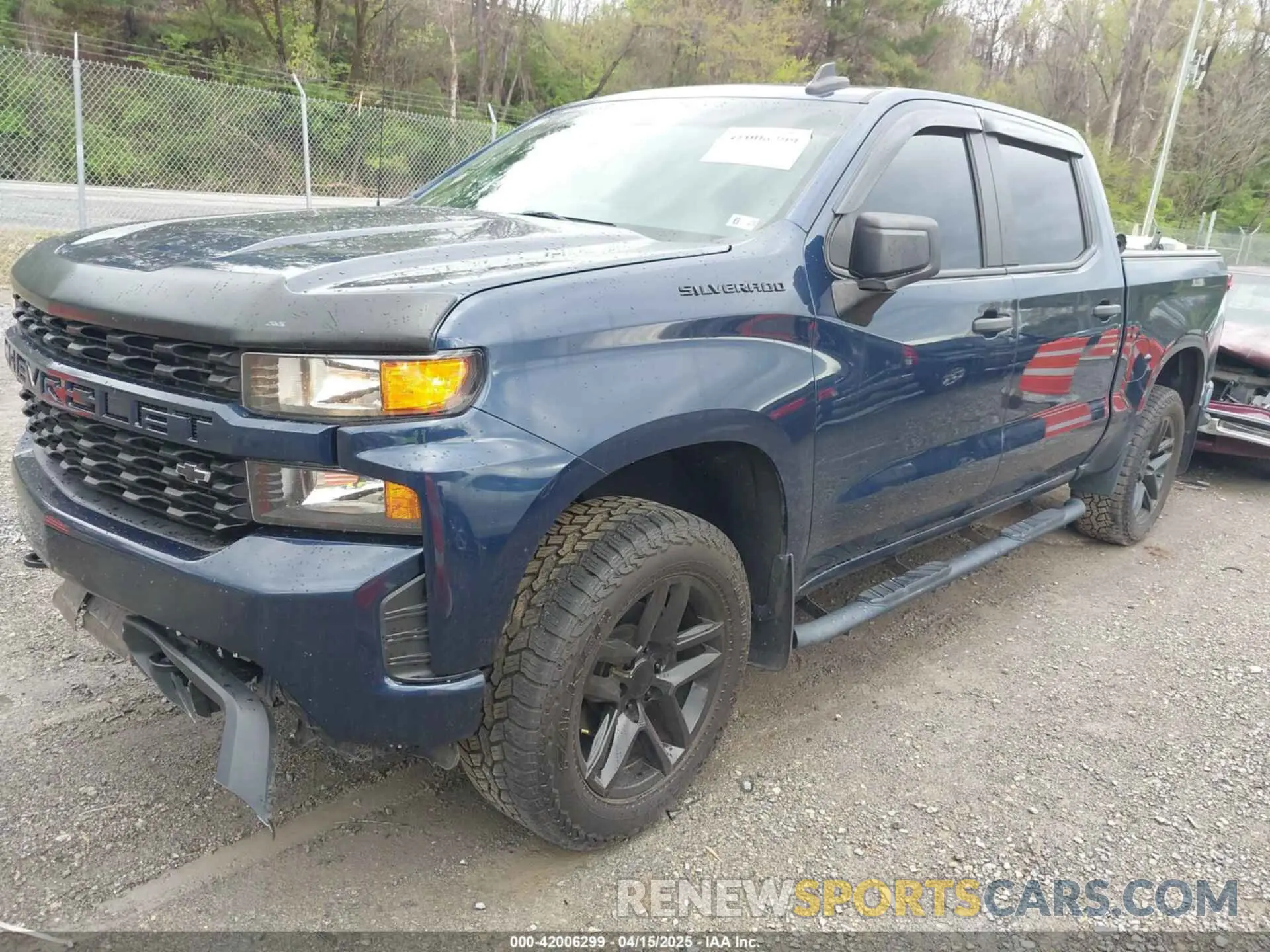2 Photograph of a damaged car 1GCPYBEK8LZ181930 CHEVROLET SILVERADO 1500 2020