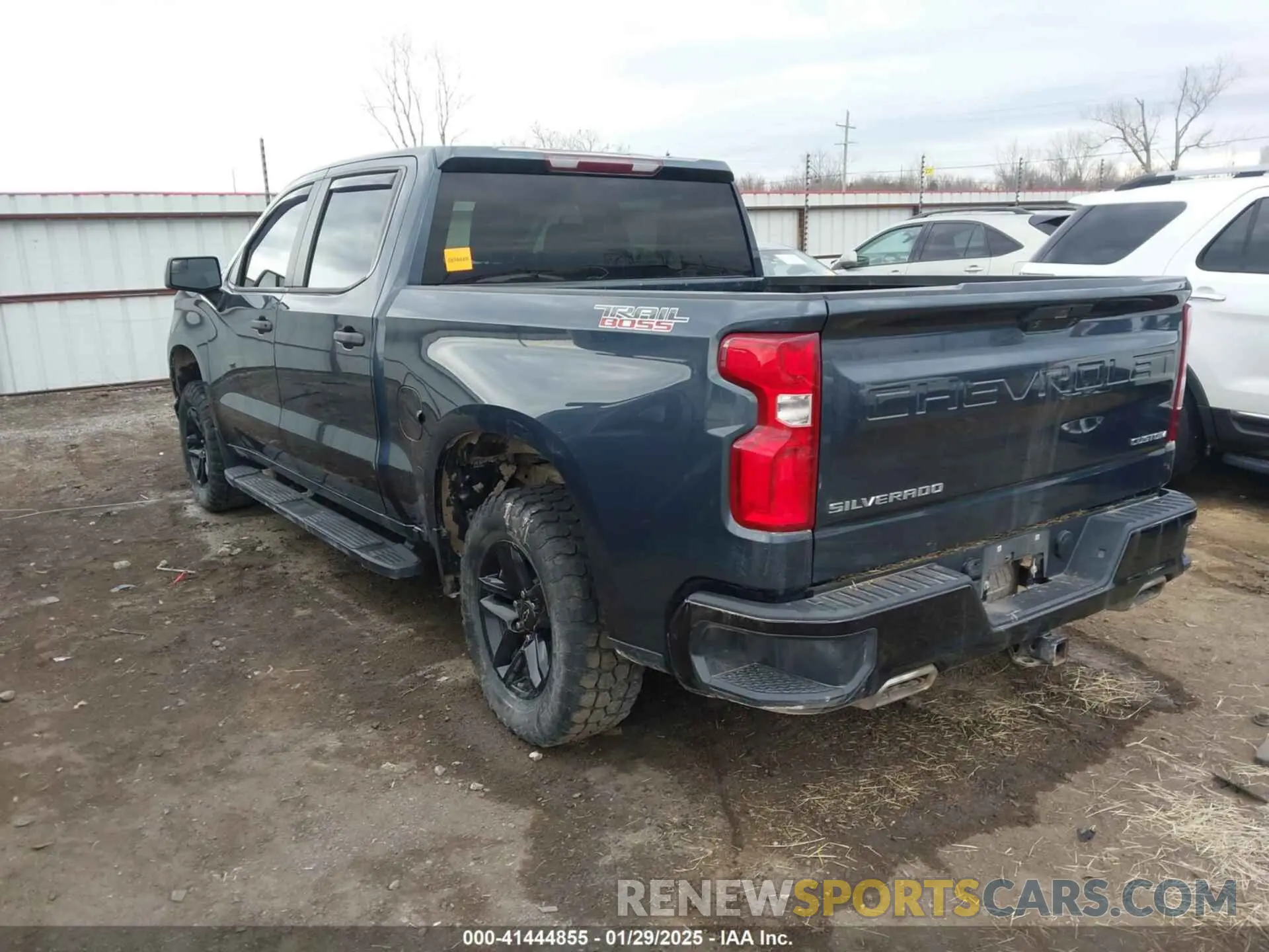 3 Photograph of a damaged car 1GCPYCEF0LZ140149 CHEVROLET SILVERADO 1500 2020