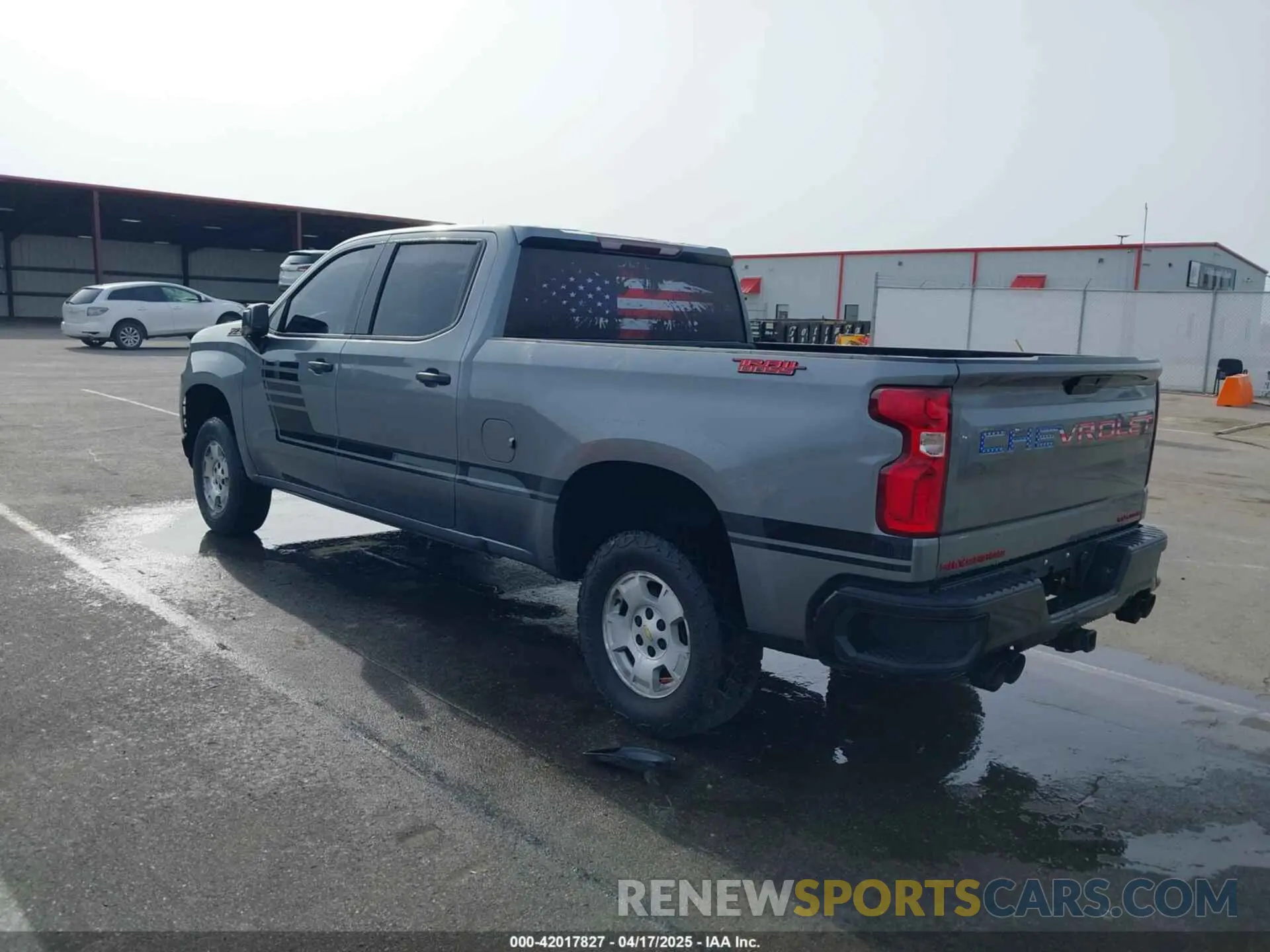 3 Photograph of a damaged car 1GCPYCEF0LZ258847 CHEVROLET SILVERADO 1500 2020