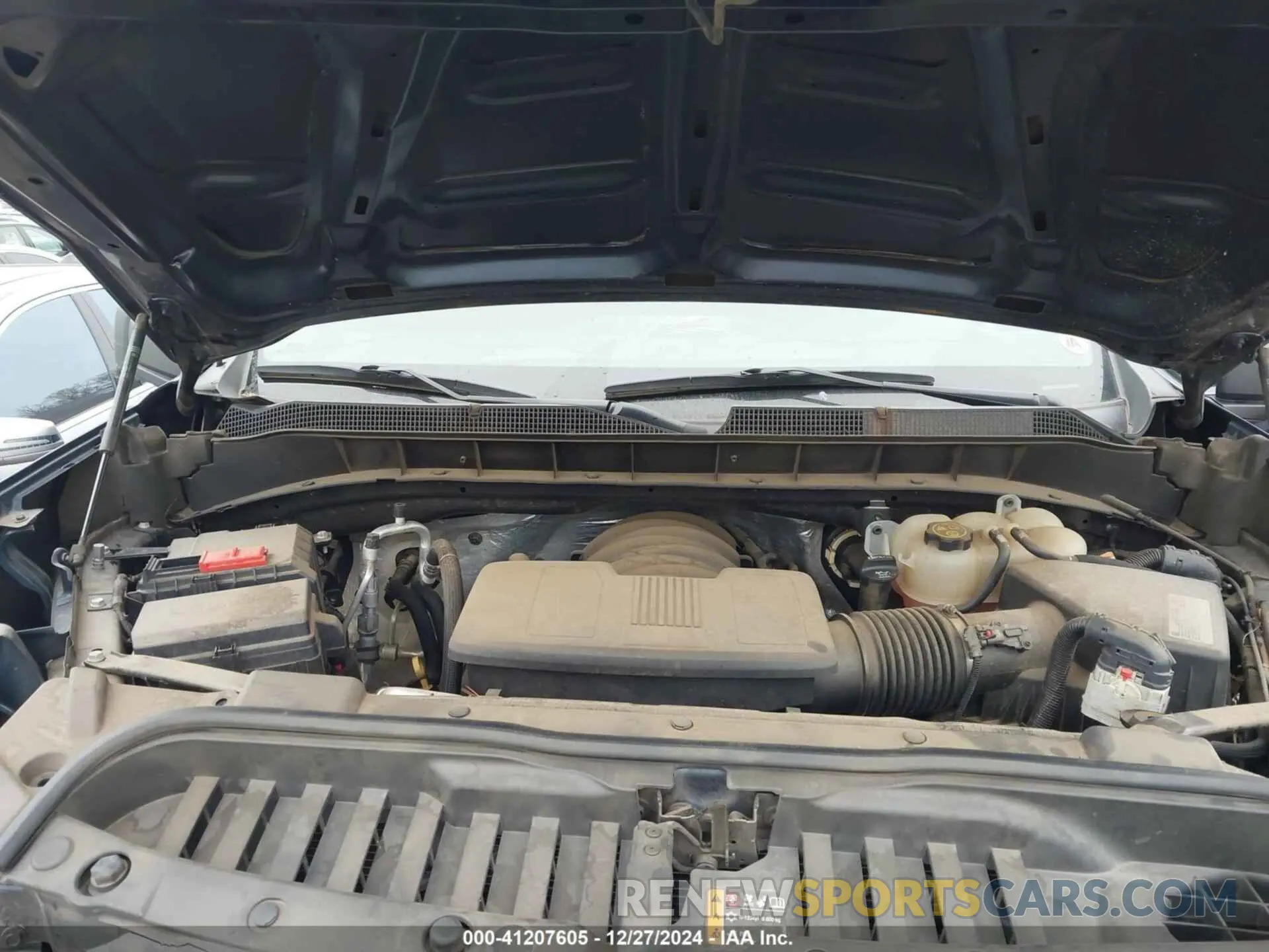 10 Photograph of a damaged car 1GCPYCEF1LZ127023 CHEVROLET SILVERADO 1500 2020