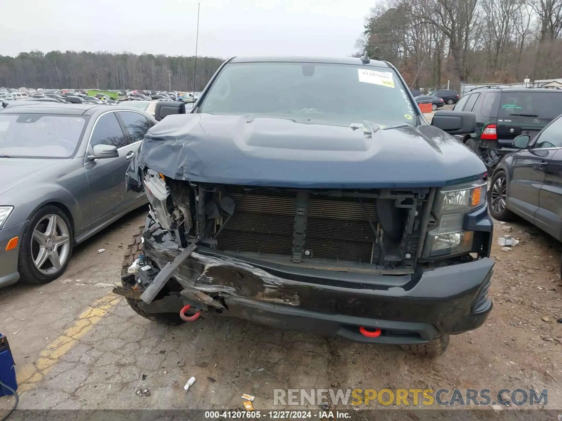 13 Photograph of a damaged car 1GCPYCEF1LZ127023 CHEVROLET SILVERADO 1500 2020