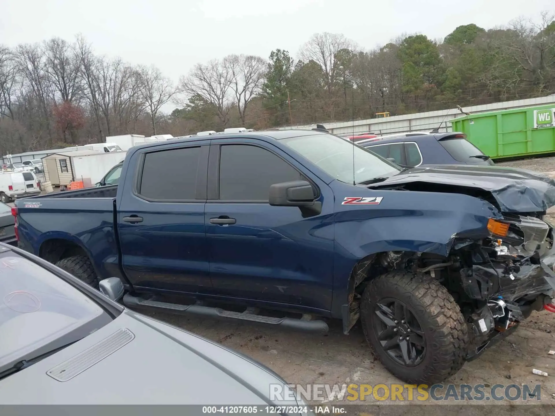 14 Photograph of a damaged car 1GCPYCEF1LZ127023 CHEVROLET SILVERADO 1500 2020