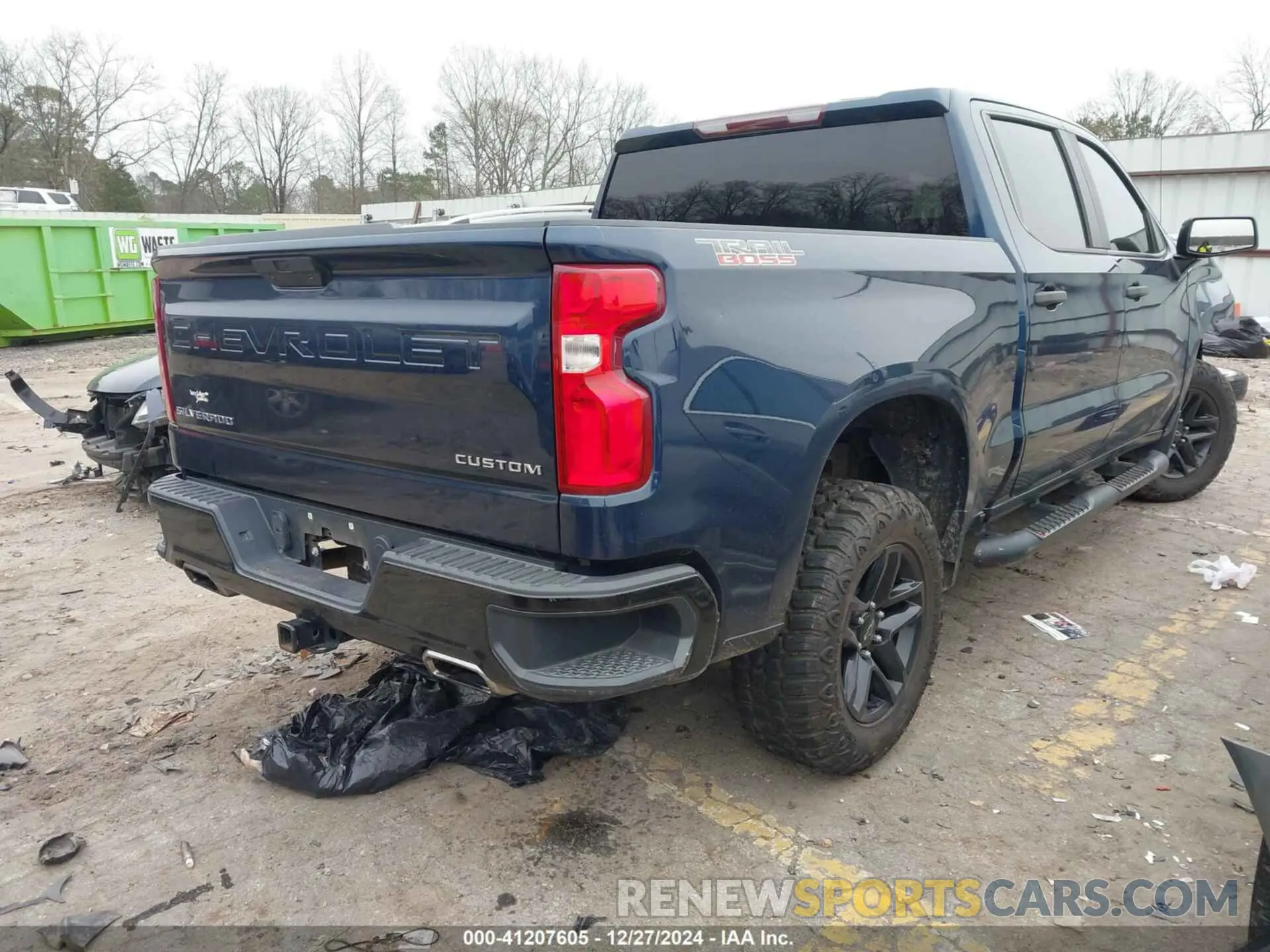 4 Photograph of a damaged car 1GCPYCEF1LZ127023 CHEVROLET SILVERADO 1500 2020