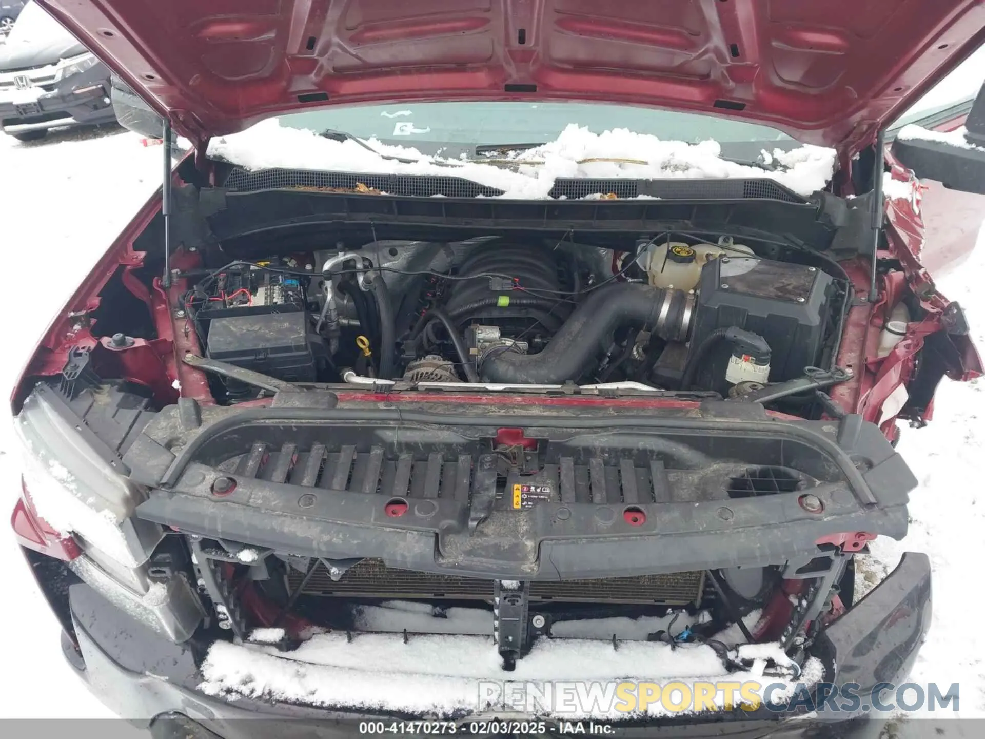 10 Photograph of a damaged car 1GCPYCEF1LZ230720 CHEVROLET SILVERADO 1500 2020