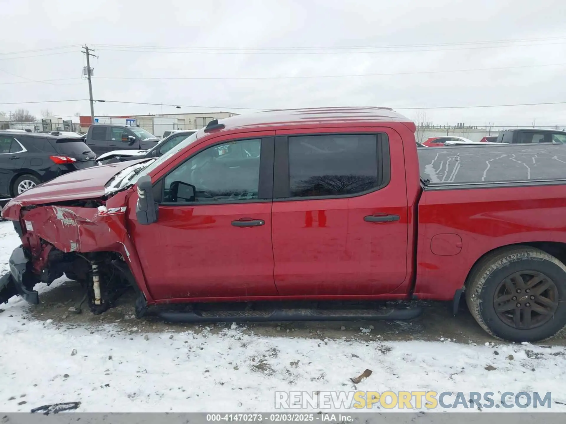 14 Photograph of a damaged car 1GCPYCEF1LZ230720 CHEVROLET SILVERADO 1500 2020