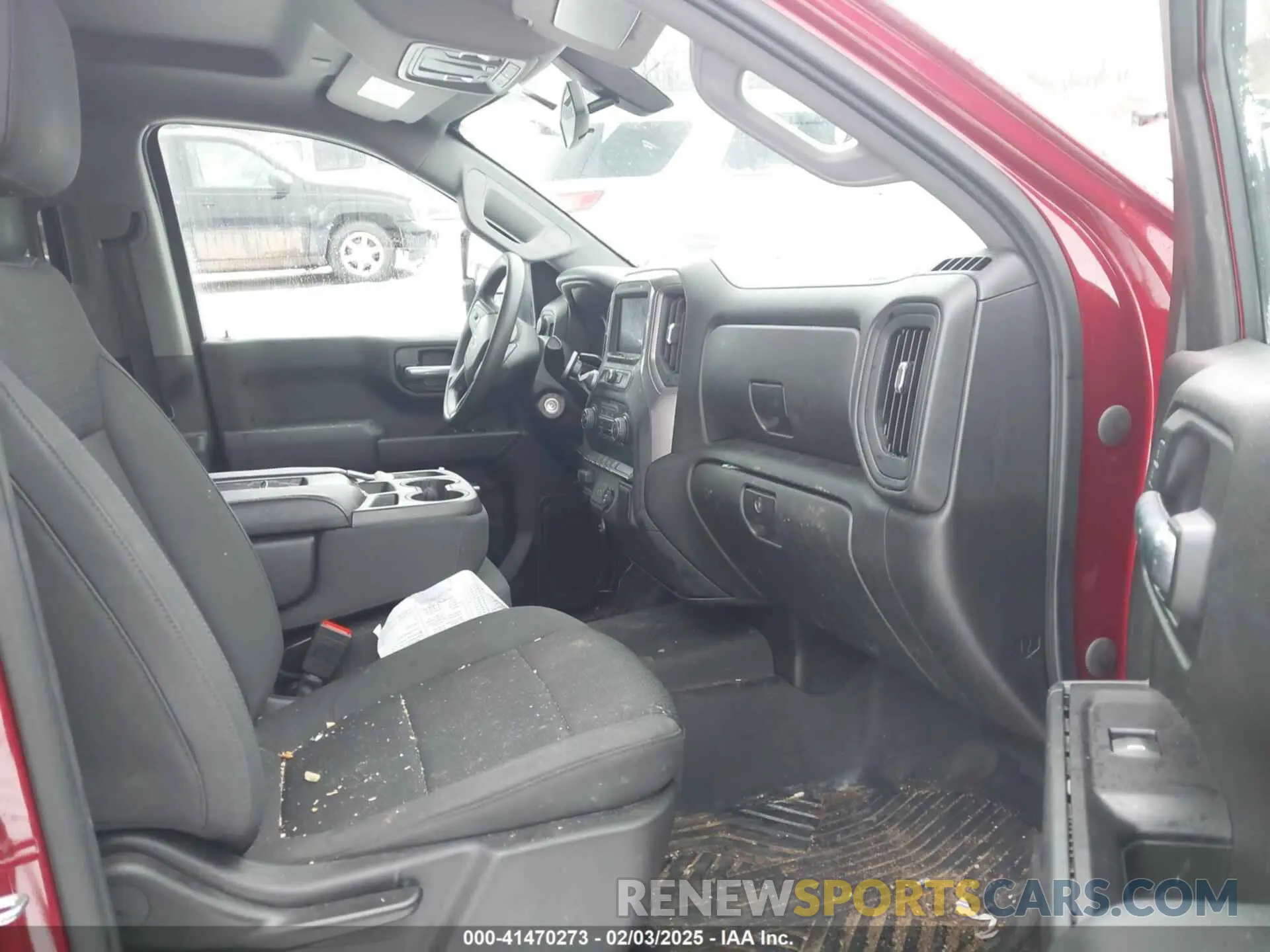 5 Photograph of a damaged car 1GCPYCEF1LZ230720 CHEVROLET SILVERADO 1500 2020