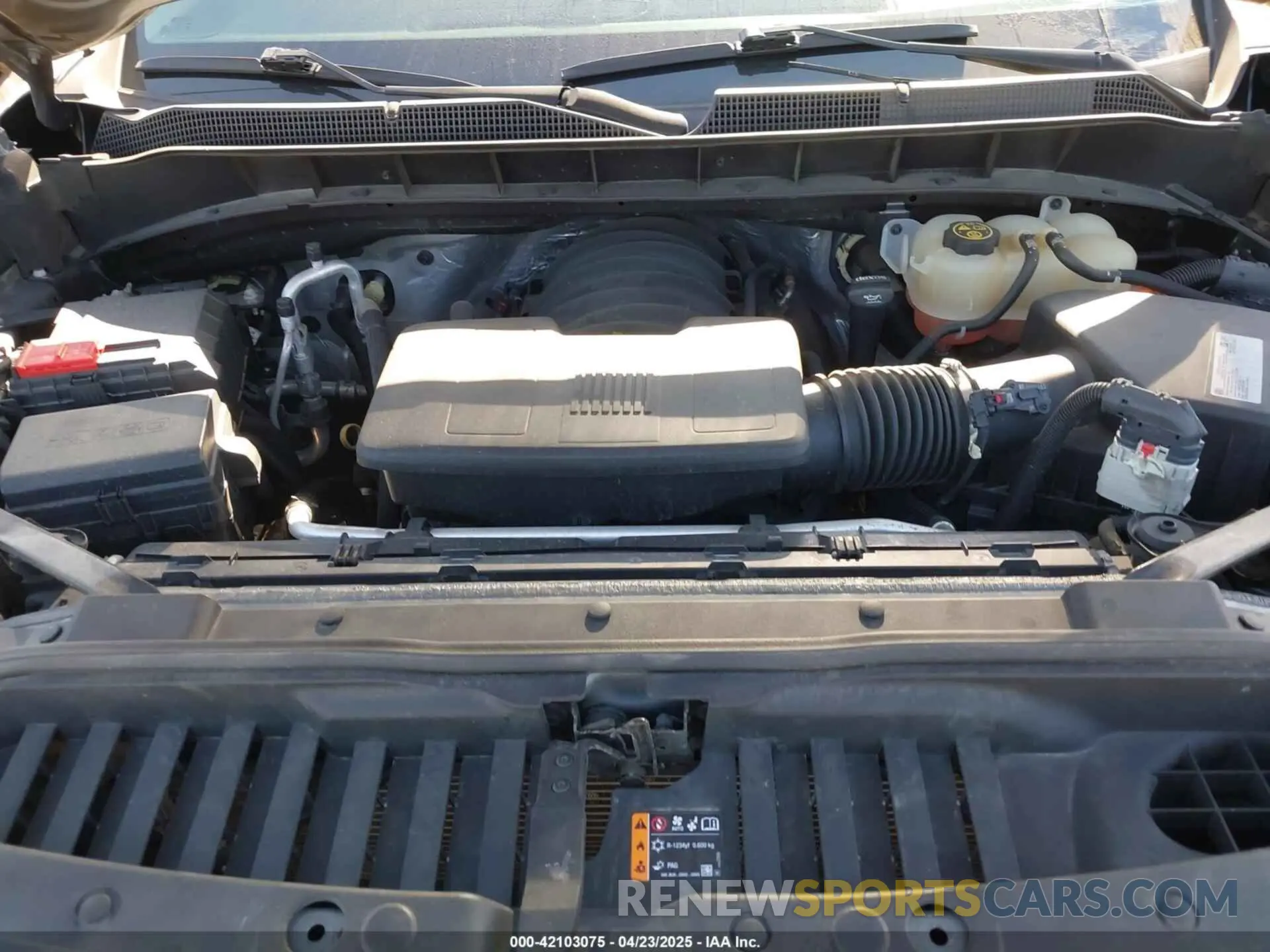 10 Photograph of a damaged car 1GCPYCEF4LZ157889 CHEVROLET SILVERADO 1500 2020