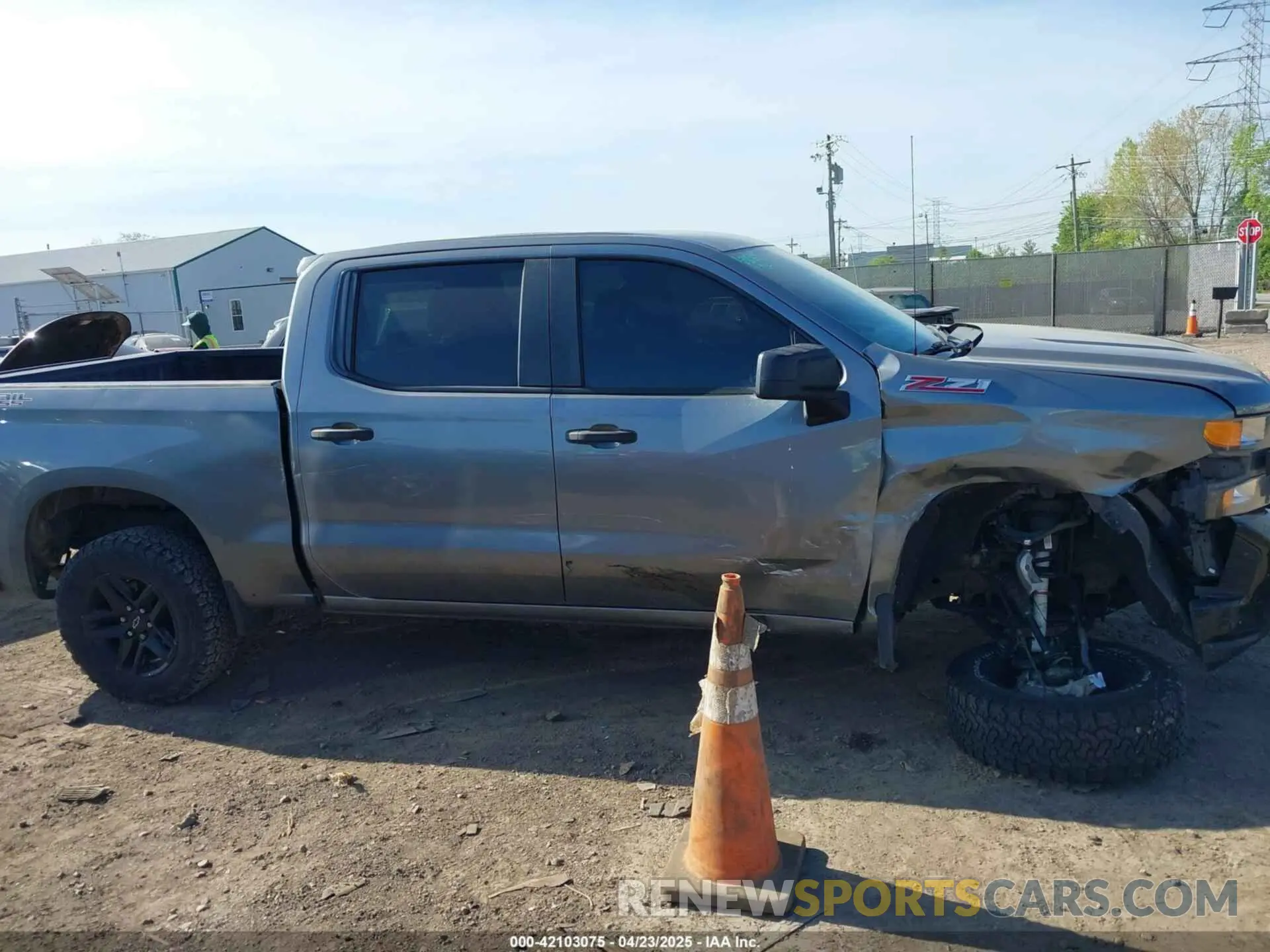 13 Photograph of a damaged car 1GCPYCEF4LZ157889 CHEVROLET SILVERADO 1500 2020