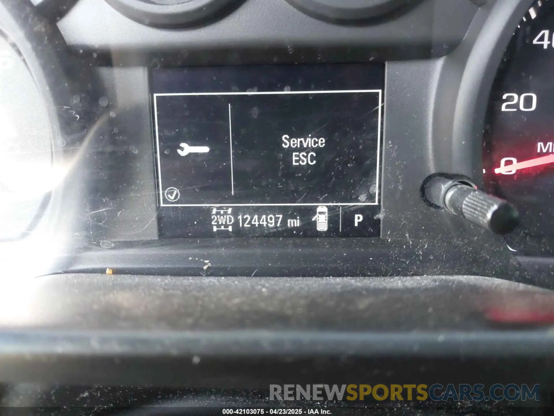 7 Photograph of a damaged car 1GCPYCEF4LZ157889 CHEVROLET SILVERADO 1500 2020
