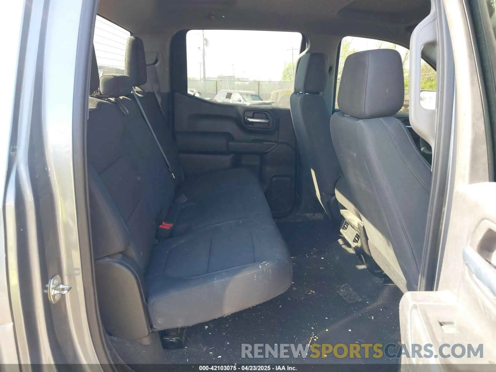 8 Photograph of a damaged car 1GCPYCEF4LZ157889 CHEVROLET SILVERADO 1500 2020