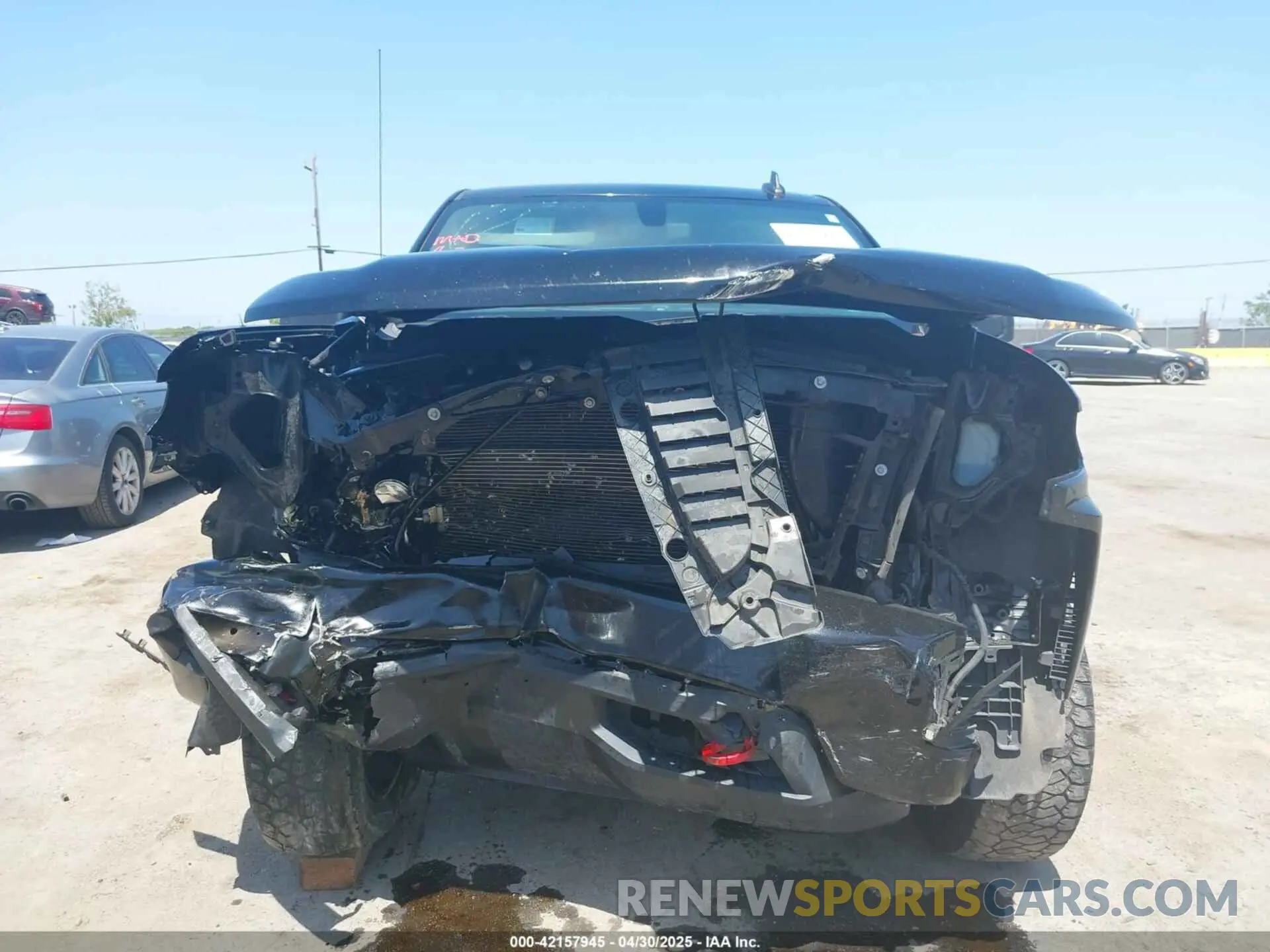 6 Photograph of a damaged car 1GCPYCEF9LZ193108 CHEVROLET SILVERADO 1500 2020