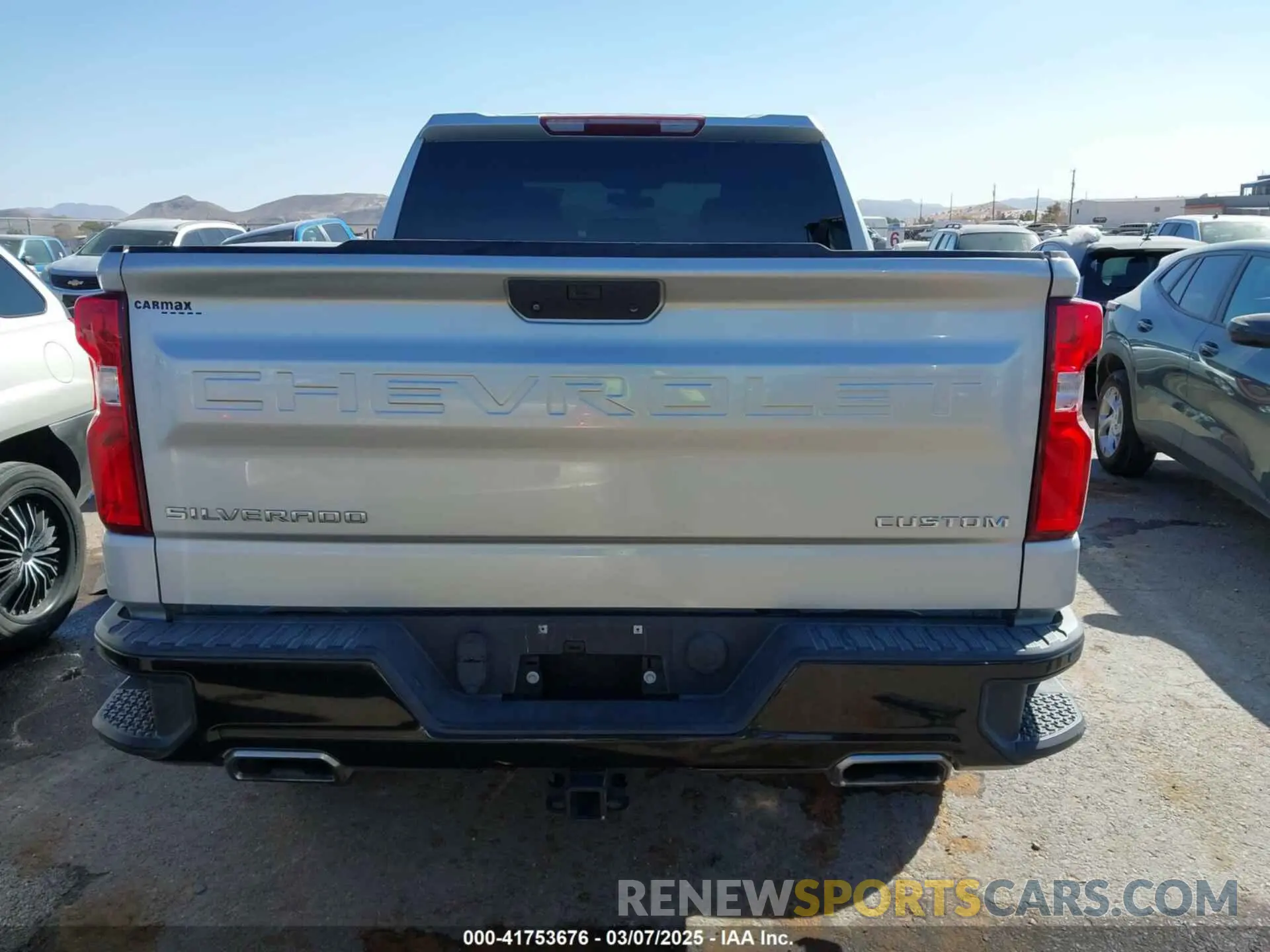 16 Photograph of a damaged car 1GCPYCEFXLZ122516 CHEVROLET SILVERADO 1500 2020