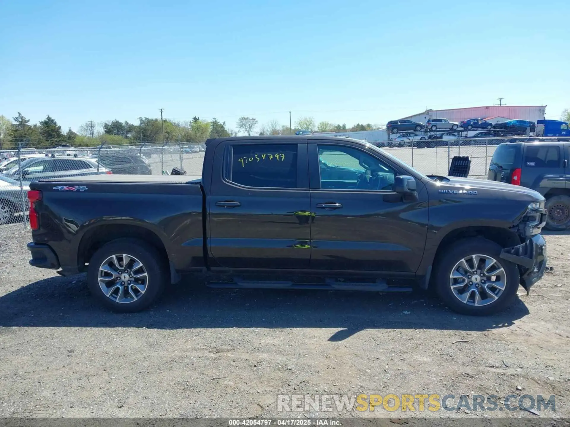 12 Photograph of a damaged car 1GCPYEEKXLZ172115 CHEVROLET SILVERADO 1500 2020